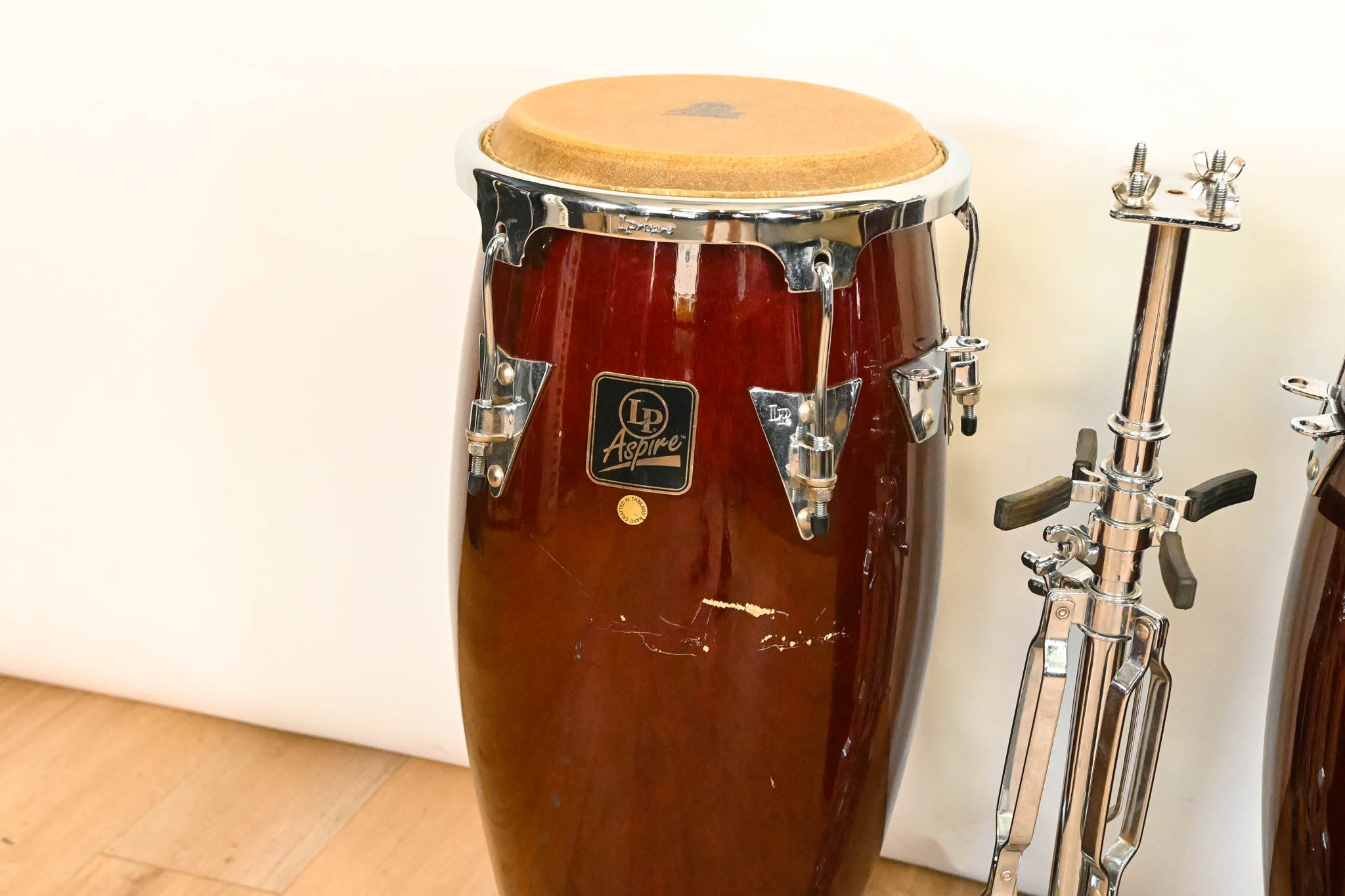 LP Aspire 10" and 11" Conga Set with Double Conga Stand
