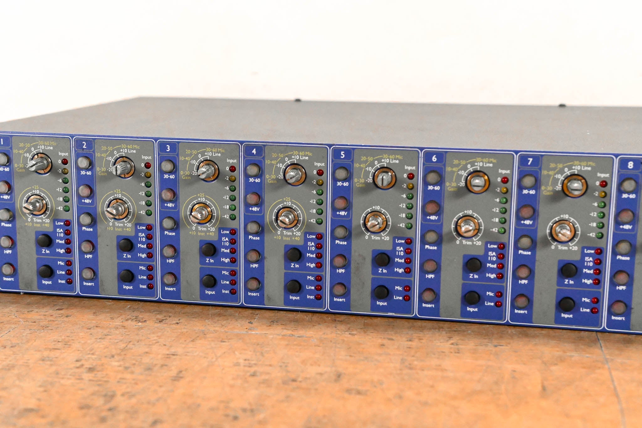 Focusrite ISA828 8-Channel Microphone Preamp w/ Optional Digital Card