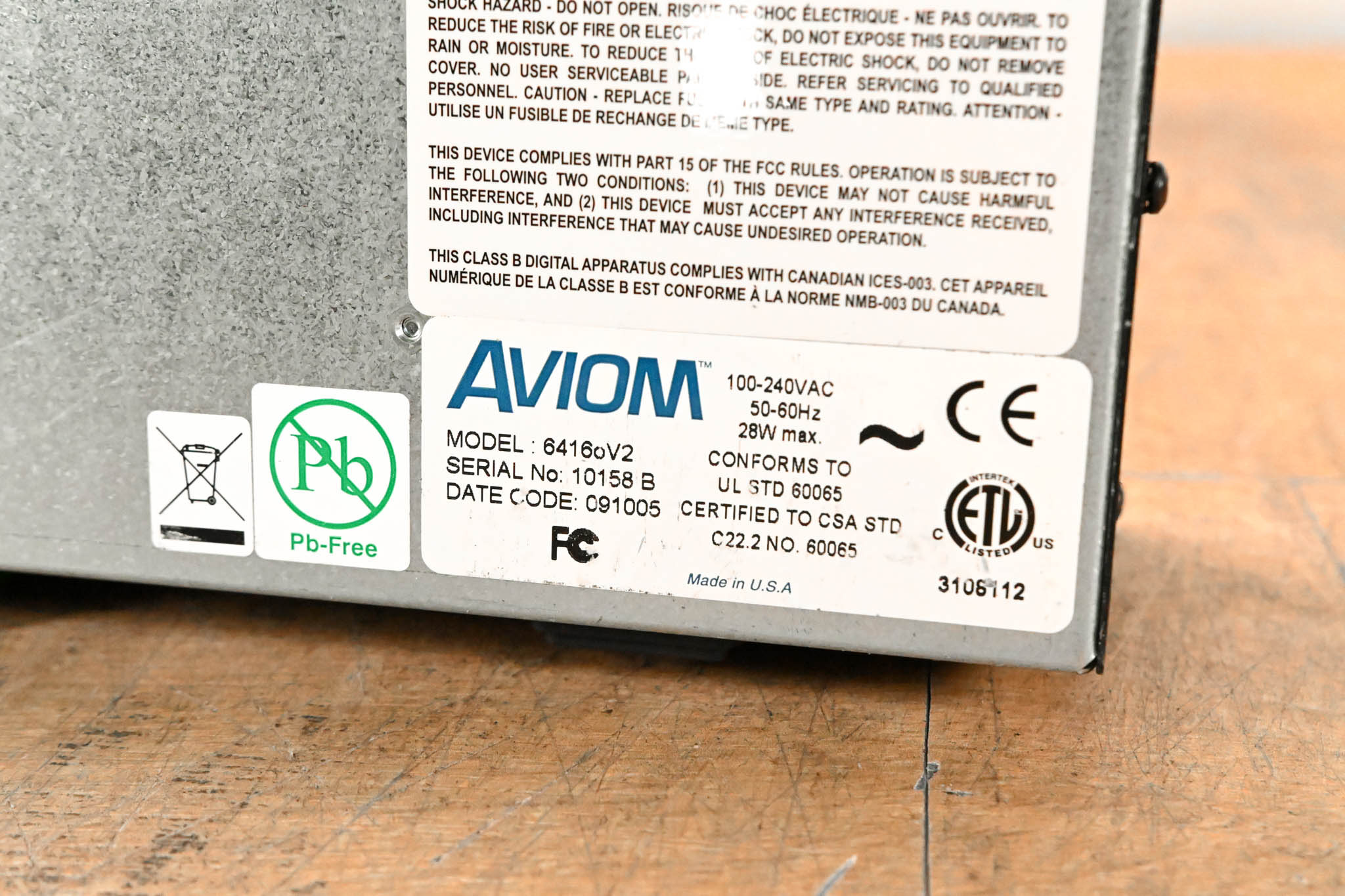 Aviom 6416o Output Module - Version 2