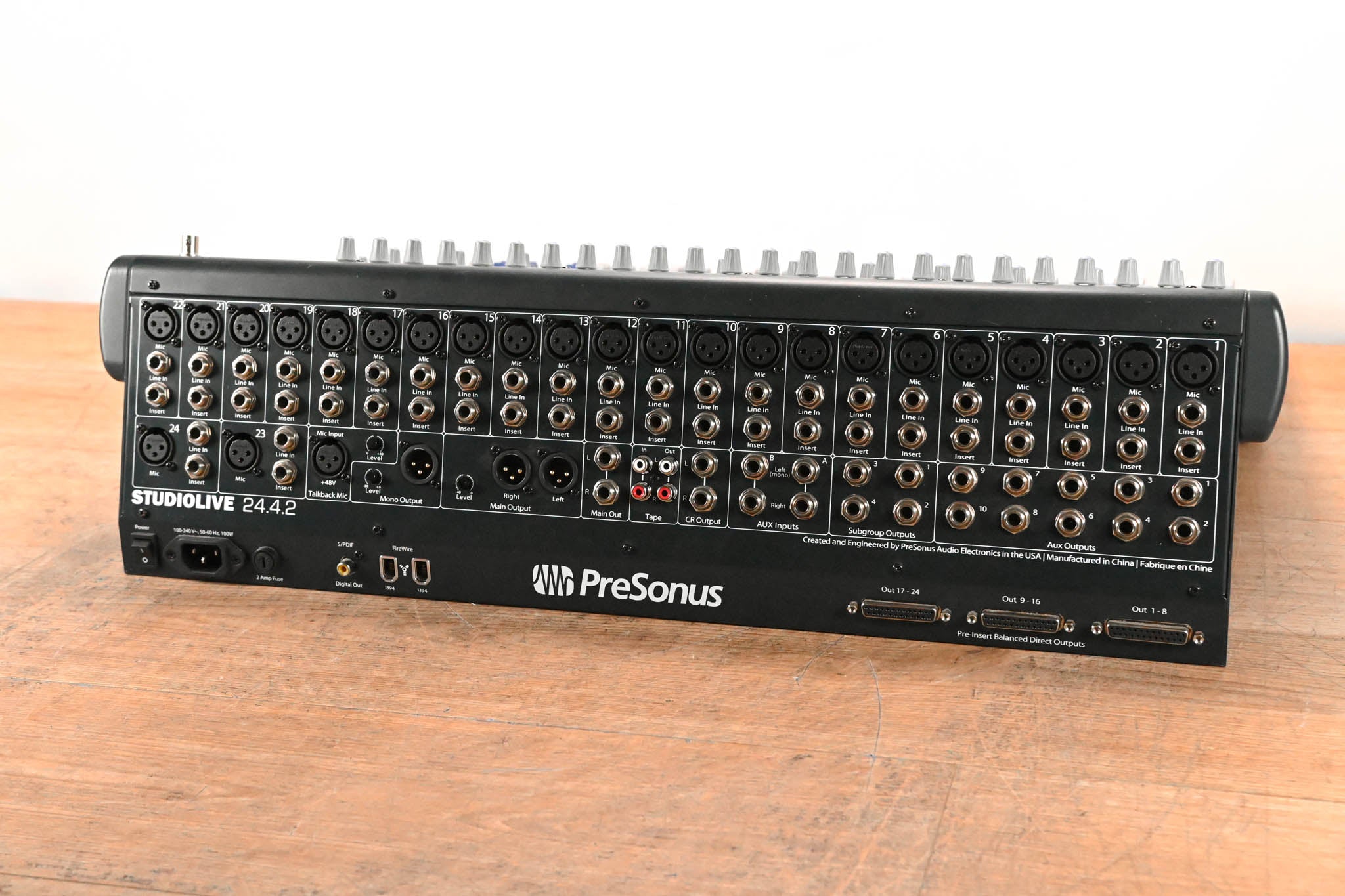 PreSonus StudioLive 24.4.2 24-Channel Digital Audio Mixer