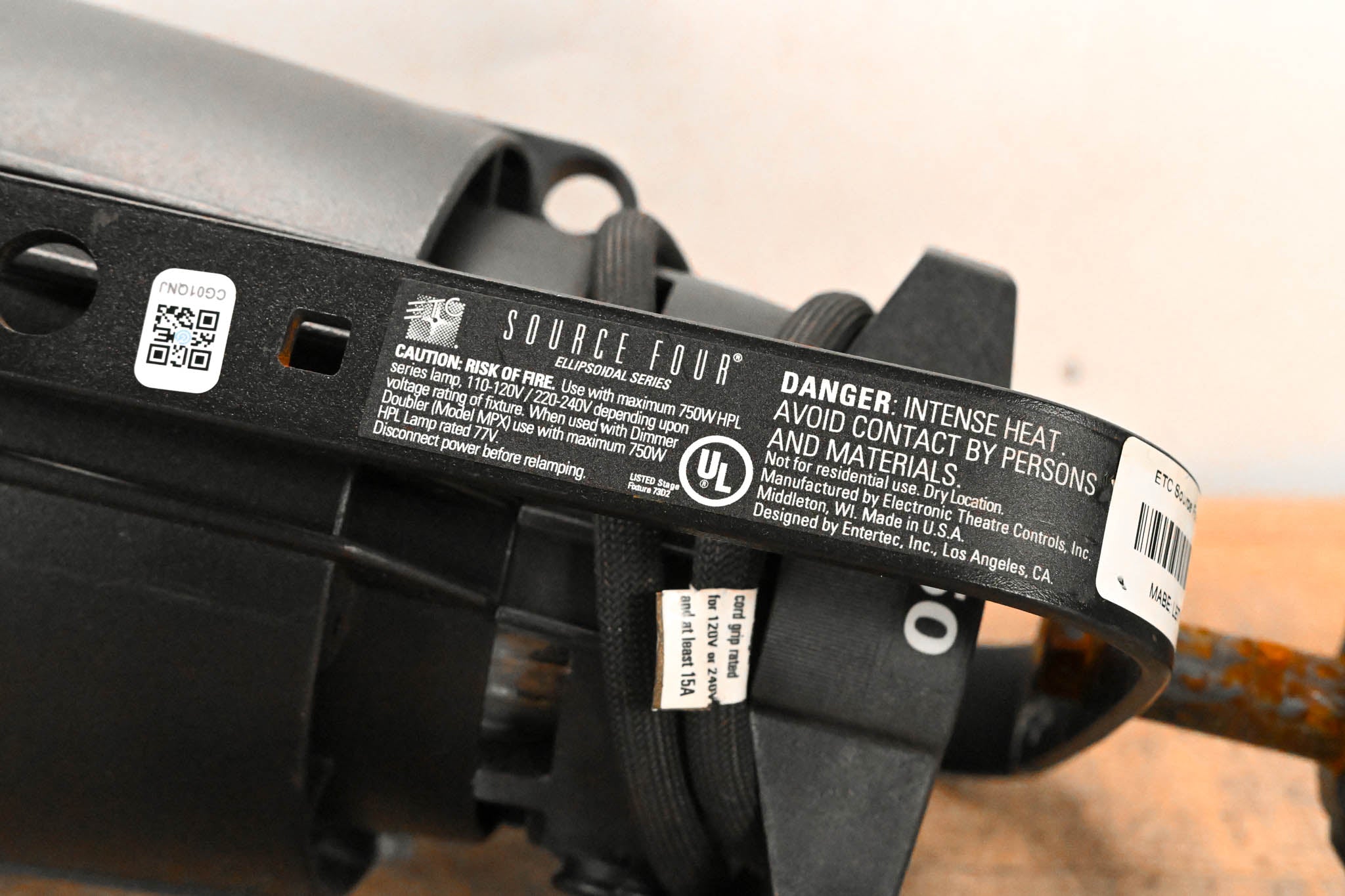 ETC Source Four 750 Ellipsoidal Light (No Lens Tube)