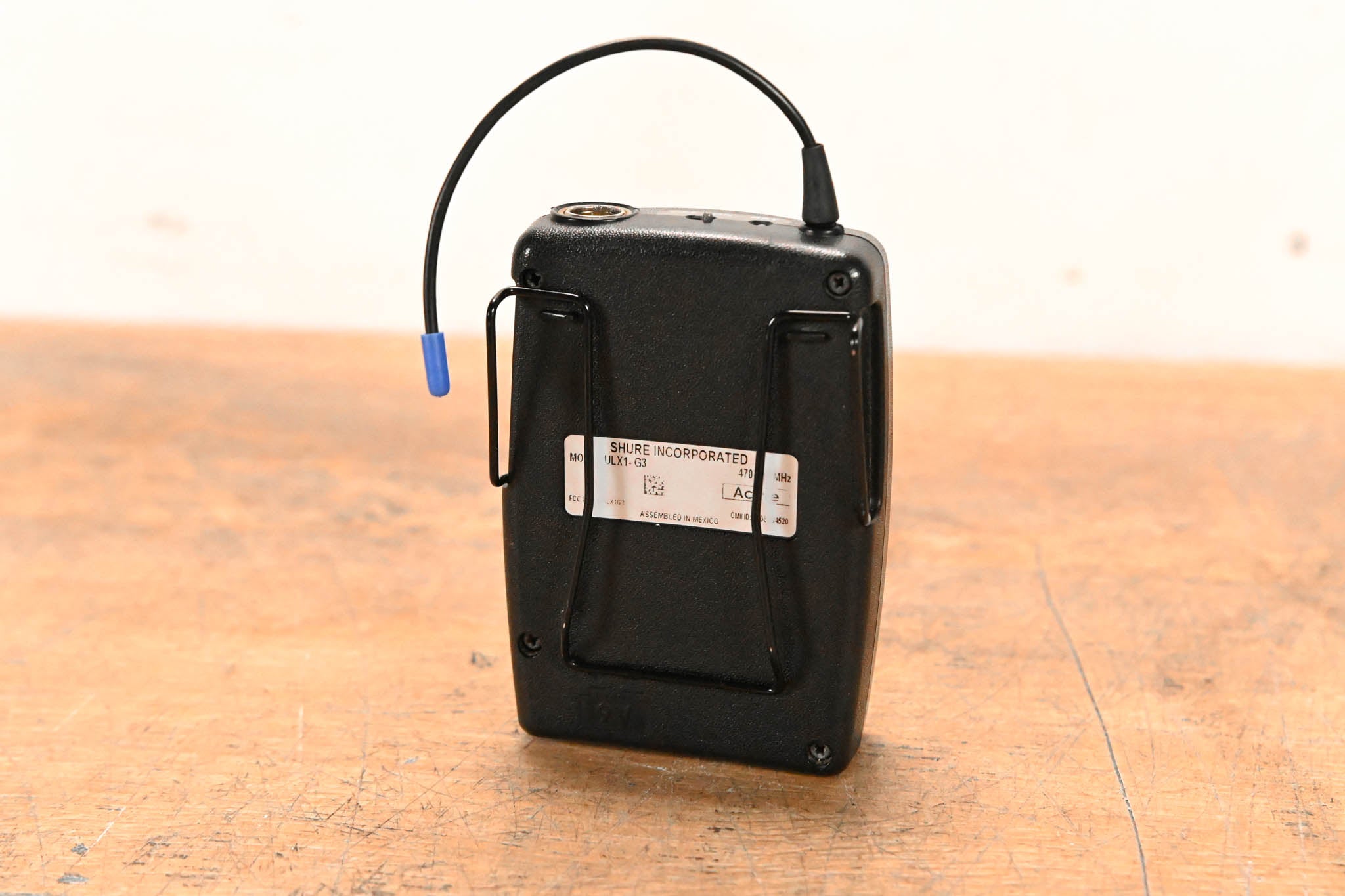 Shure ULX1-G3 Wireless Bodypack Transmitter - G3 Band: 470-506 MHz