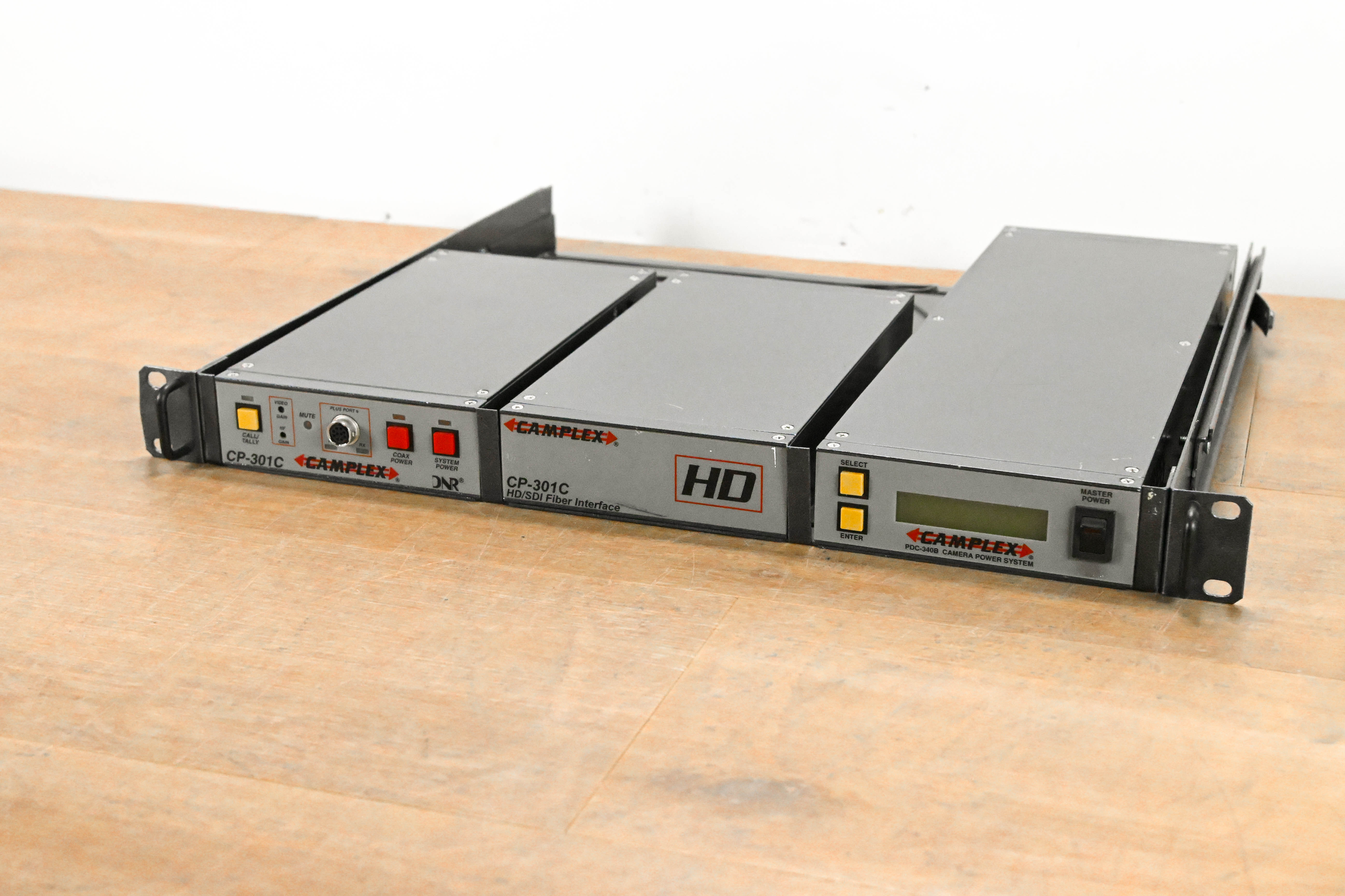 Camplex CP-301C HD/SDI Fiber Camera Multiplexer Rack