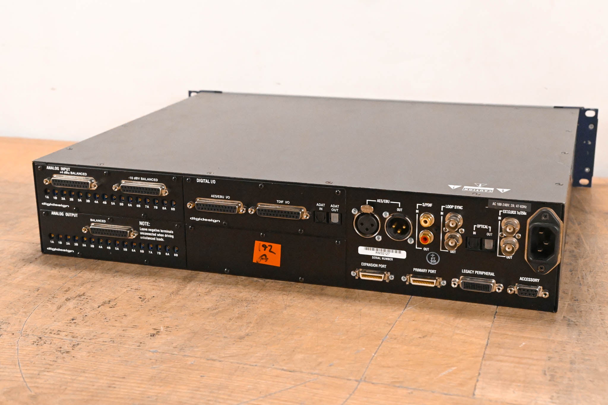 Digidesign 192 I/O Digital Recording Interface