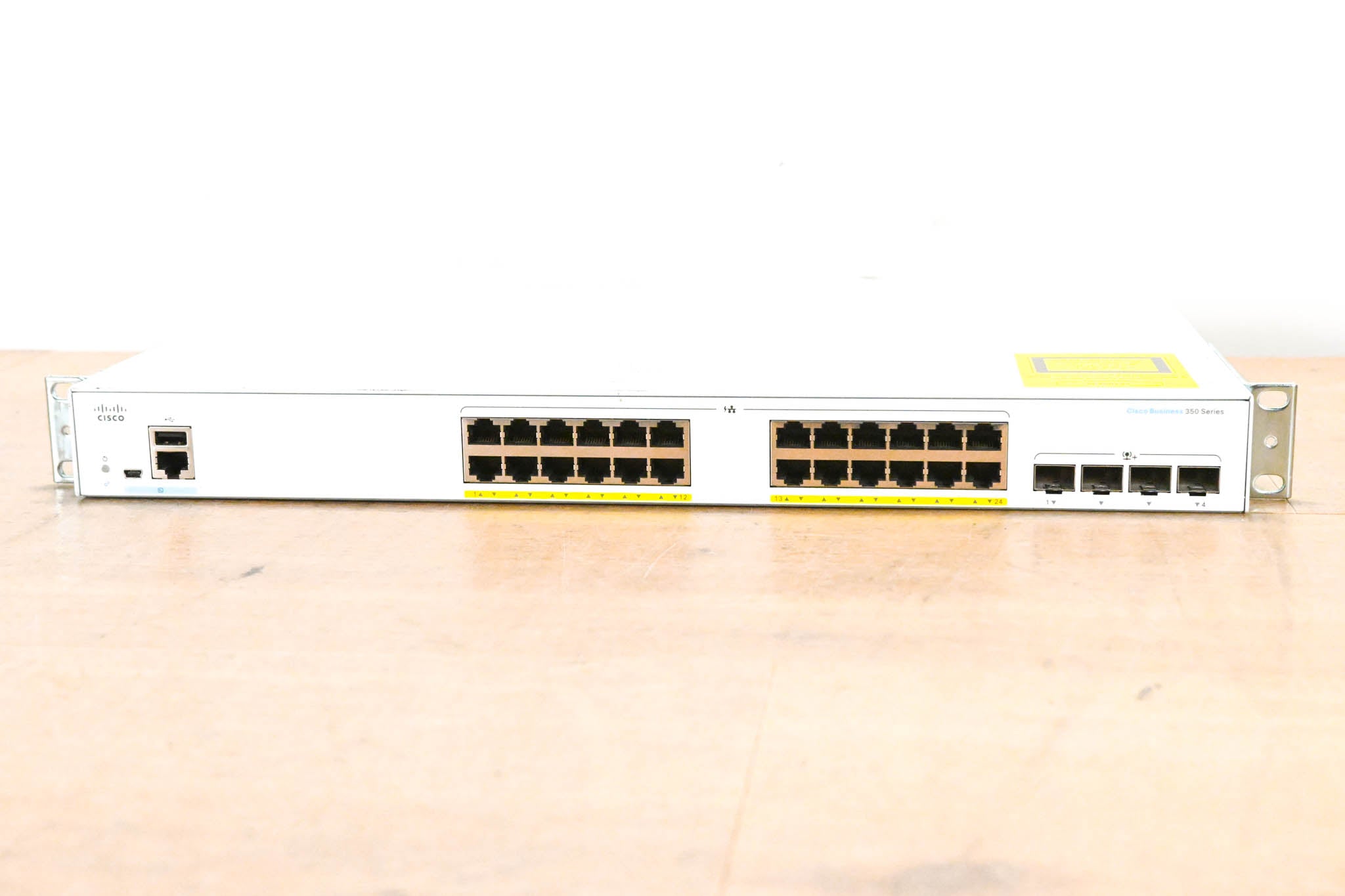 Cisco CBS350-24P-4X 24-Port Gigabit PoE Stackable Managed Switch