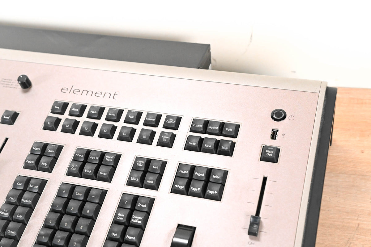 Element Control Console Layout Lighting Consoles