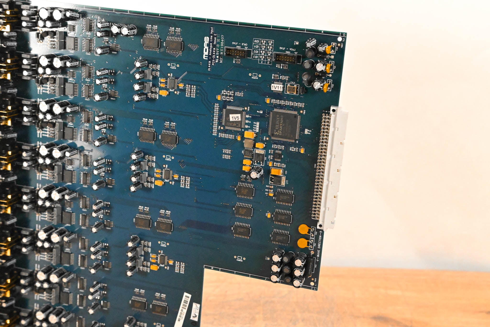 Midas DL441 8 Analog Mic/Line Input Card with Midas Microphone Preamps