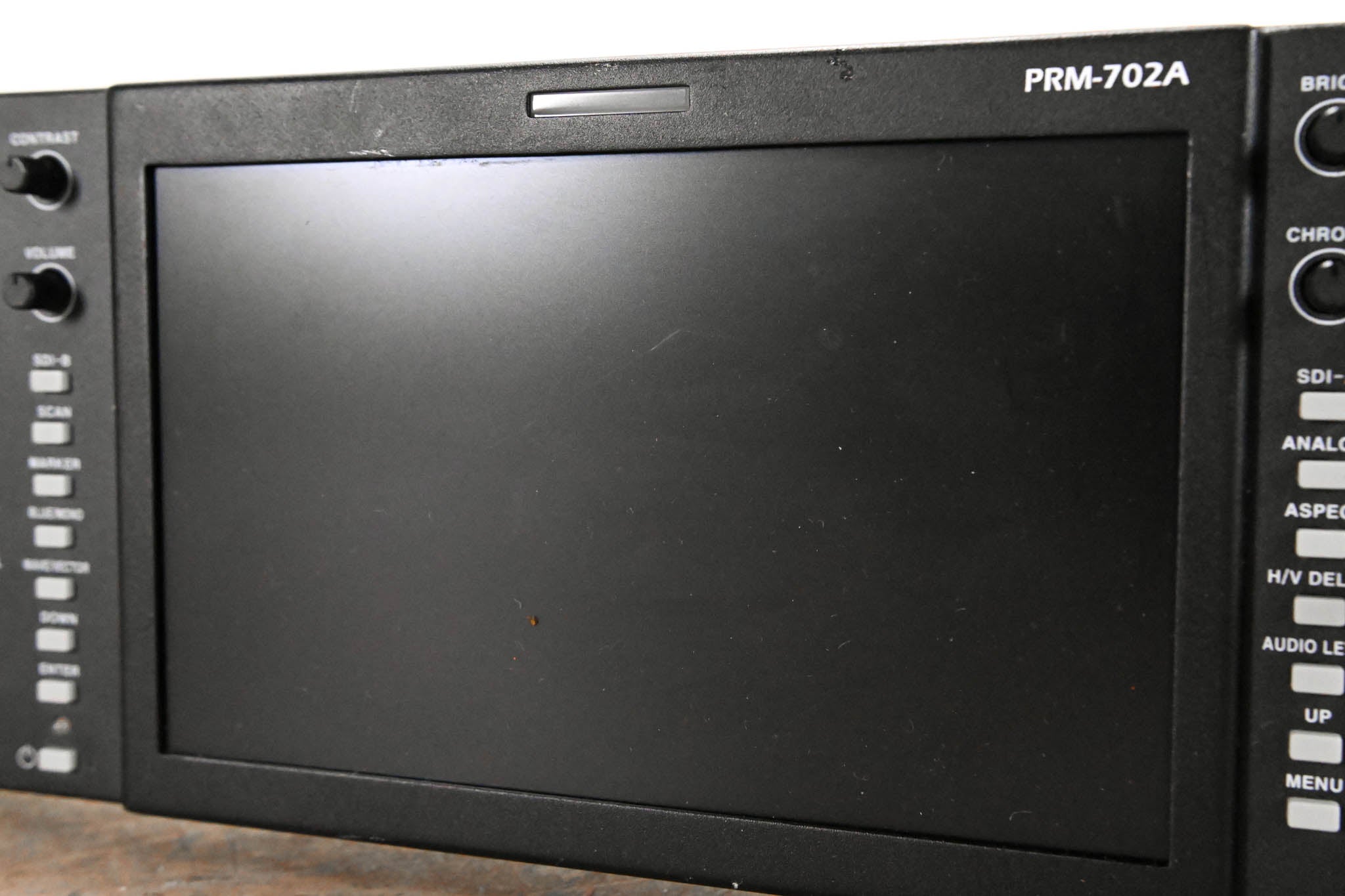 Postium PRM-702A 7" Multi Format Dual LCD Rack Monitor (NO POWER SUPPLY)