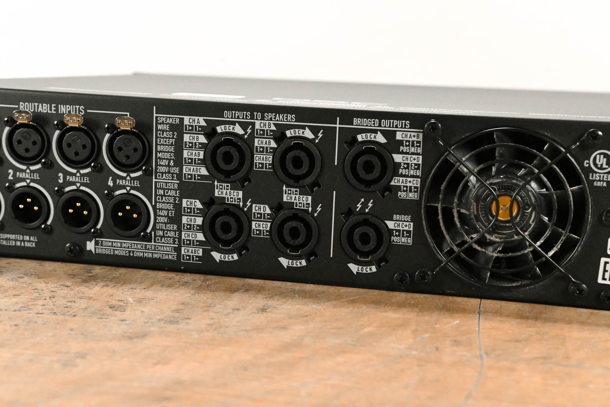 QSC PLD4.5 Four-Channel Power Amplifier with DSP