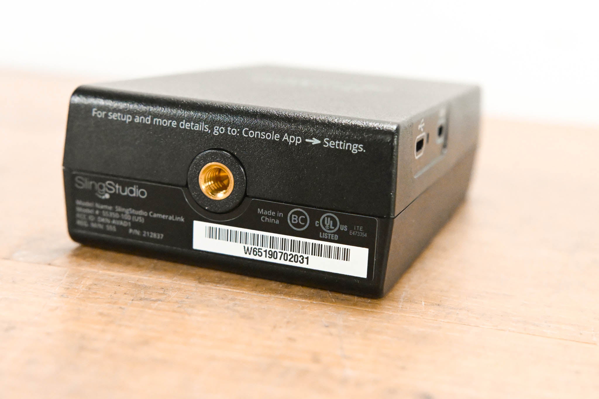 SlingStudio CameraLink