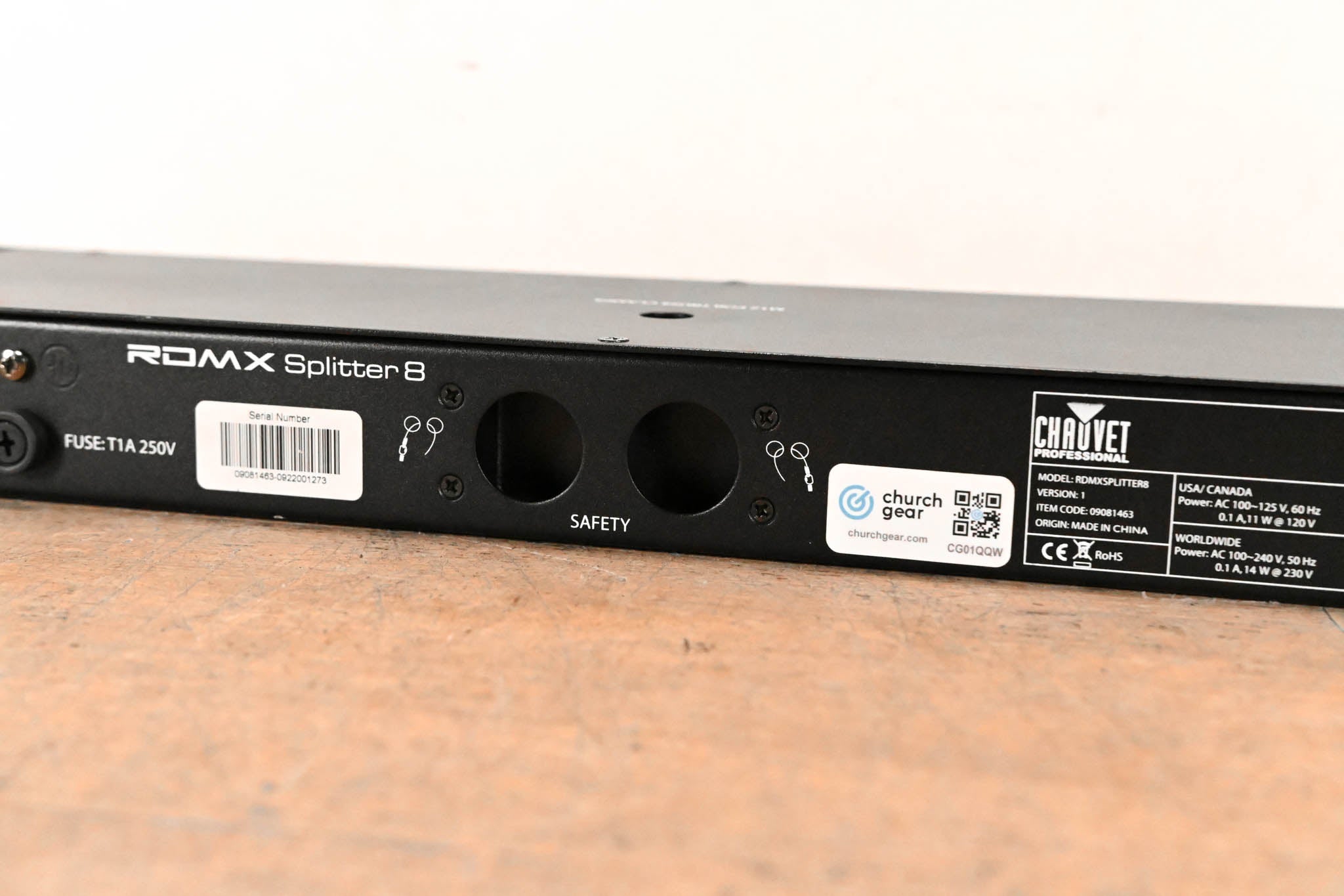 Chauvet RDMX Splitter 8 DMX / RDM Opto-Splitter