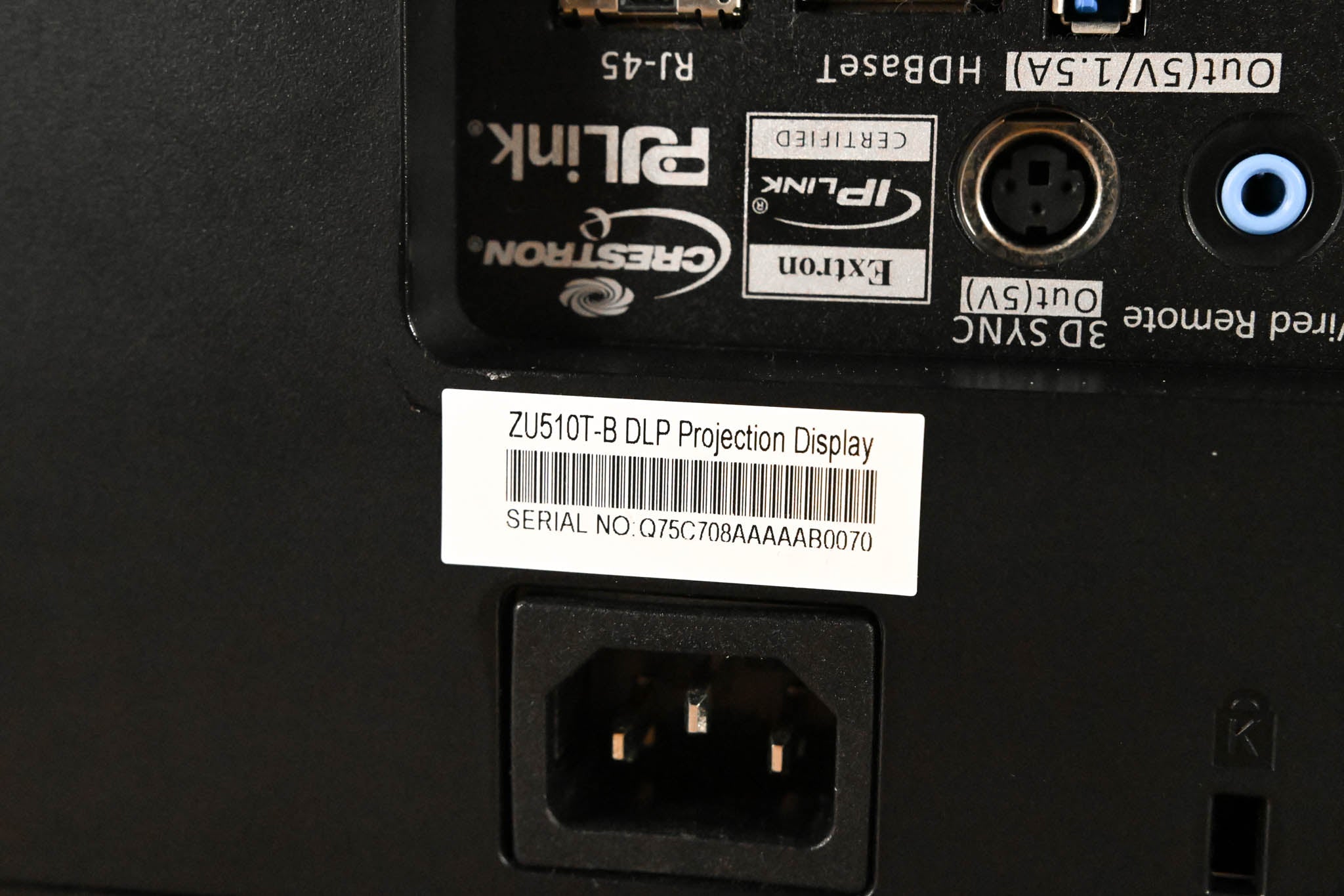 Optoma ZU510T-B WUXGA 5500-Lumen DLP Professional Laser Projector