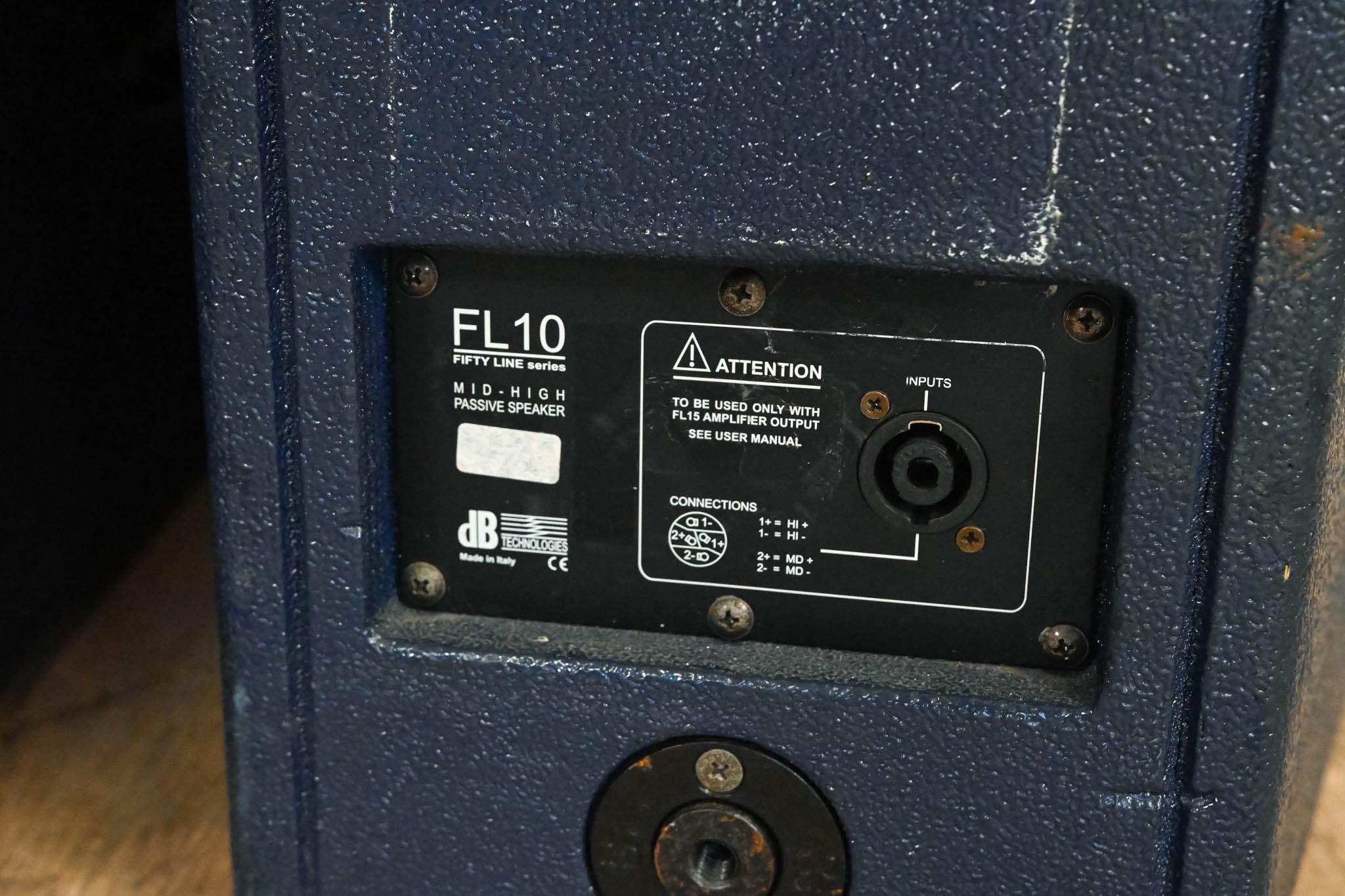 dB Technologies FL10 Fifty Line 10" Passive Mid-High PA Speaker (PAIR)