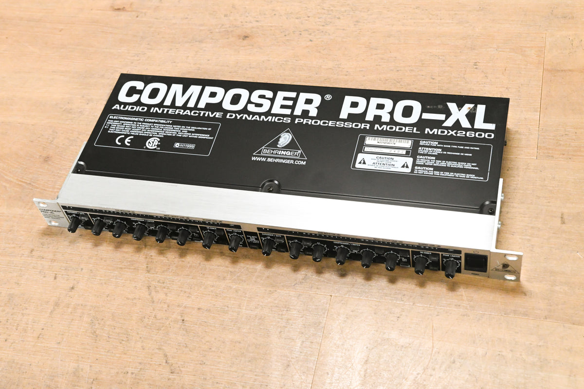Behringer Composer Pro-XL MDX2600 Audio Interactive Dynamics Processor
