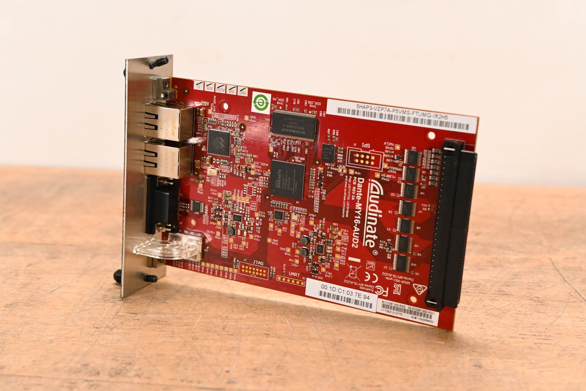 Audinate Dante-MY16-AUD2 16-Channel Dante Network I/O Card