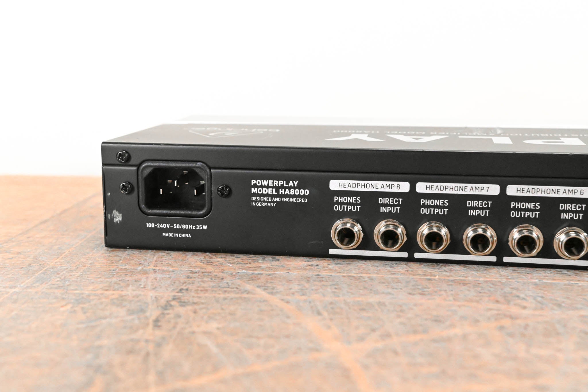 Behringer POWERPLAY HA8000 8-CH Headphone Mixing/Distribution Amplifier