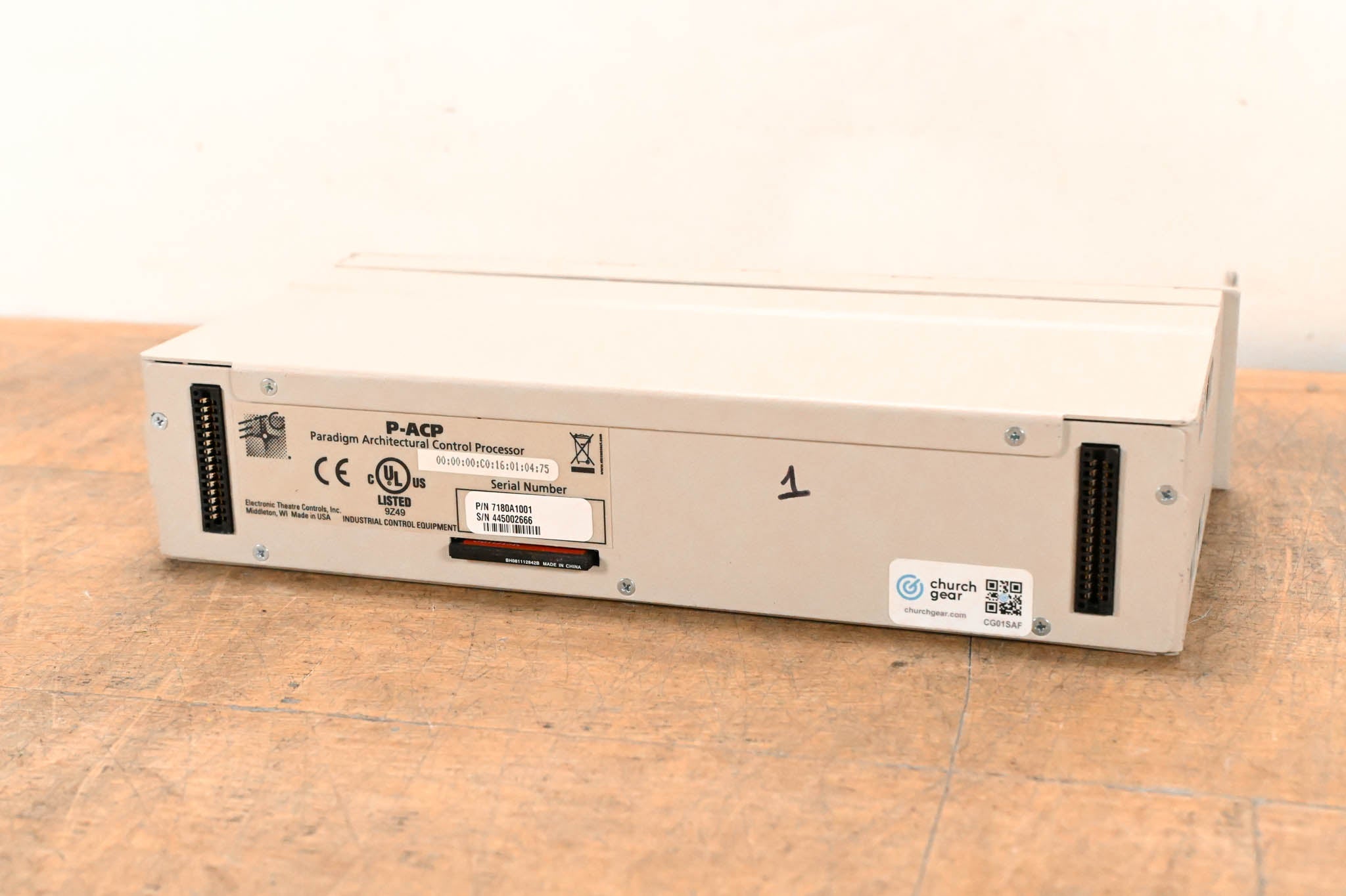 ETC P-ACP Architectural Control Processor