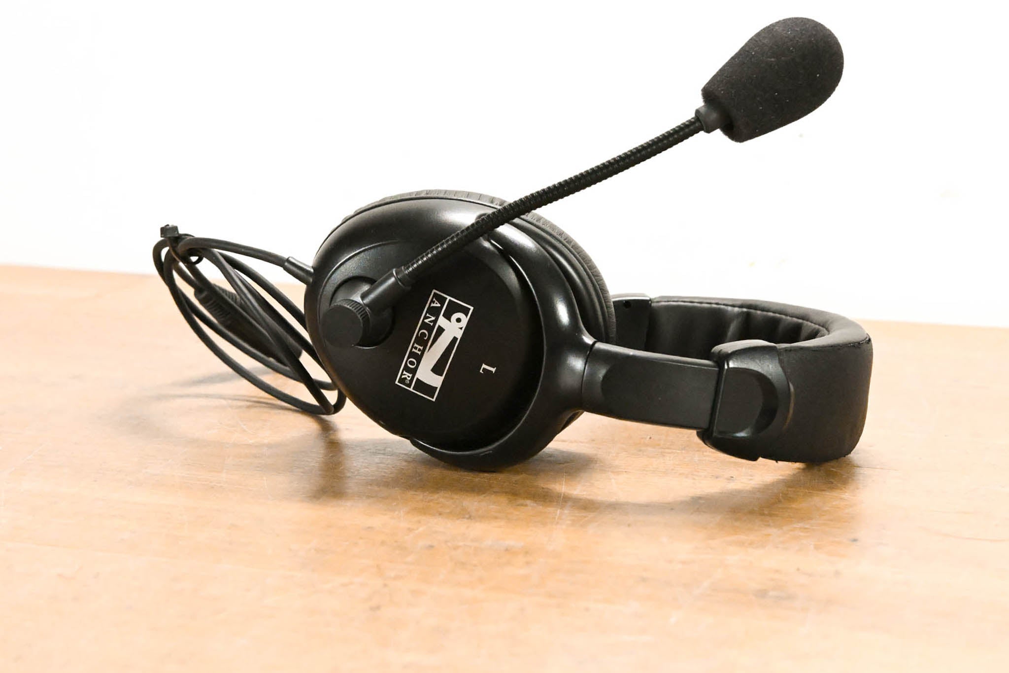 Anchor Audio H-2000S Single-Muff Intercom Headset with Microphone