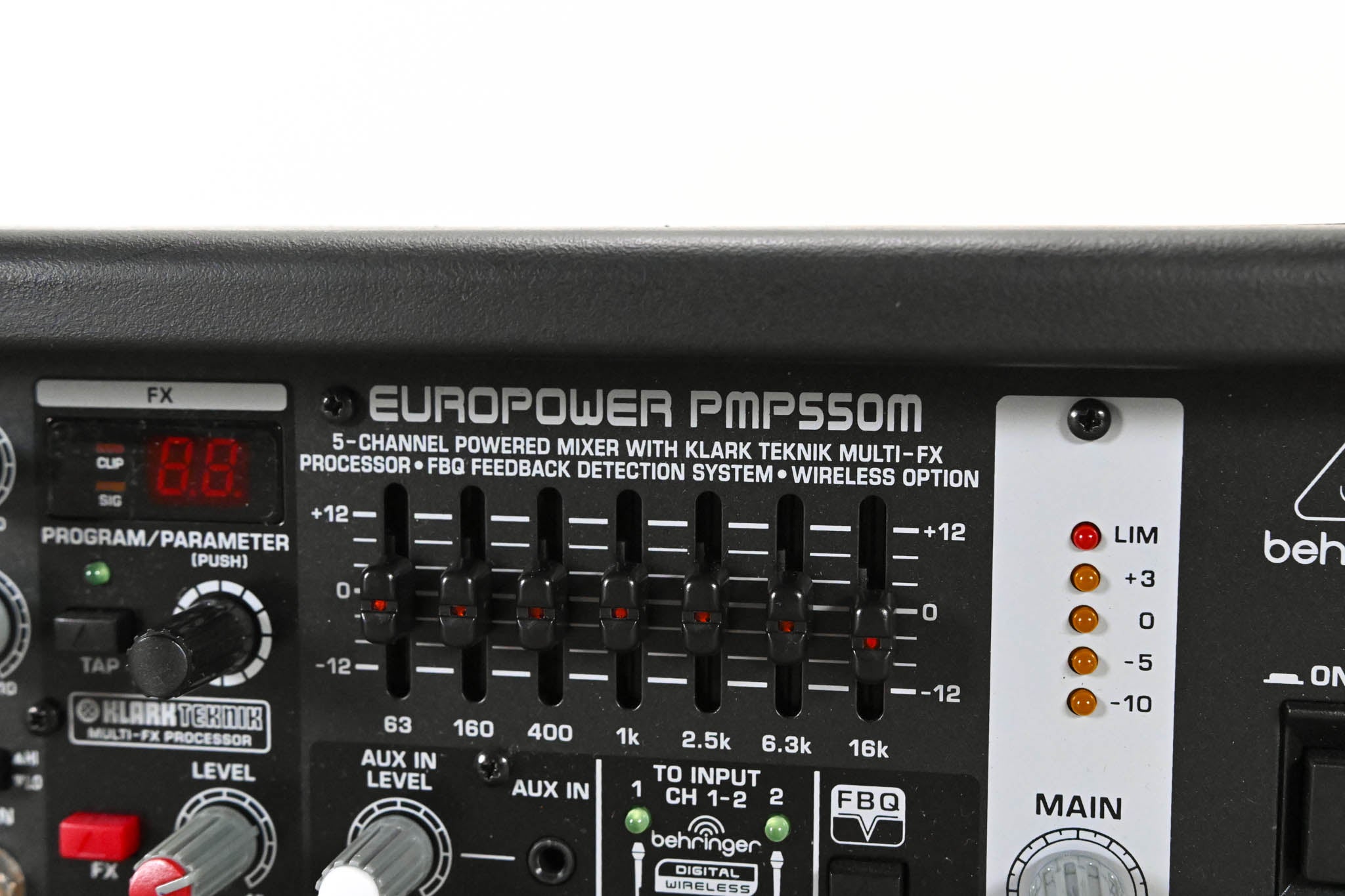 Behringer Europower PMP550M 500W 5-Channel Powered Mixer