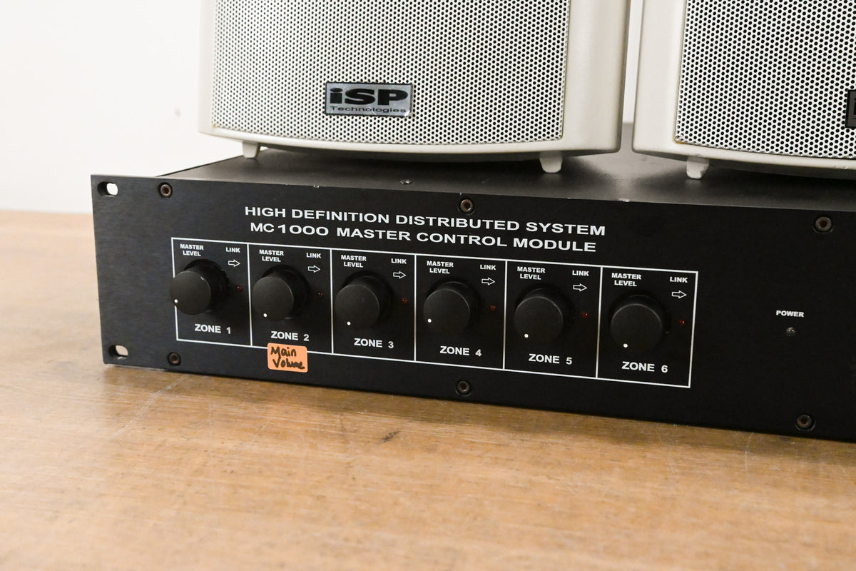 iSP Technologies MC1000 HDDS Master Control Module w/ 2 Speakers