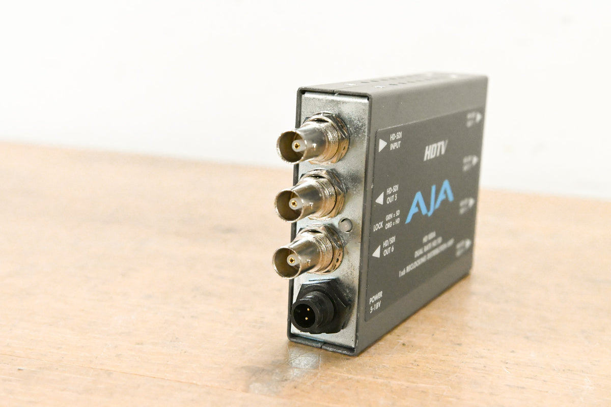 AJA HD10DA 1x6 Distribution Amplifier (NO POWER SUPPLY)