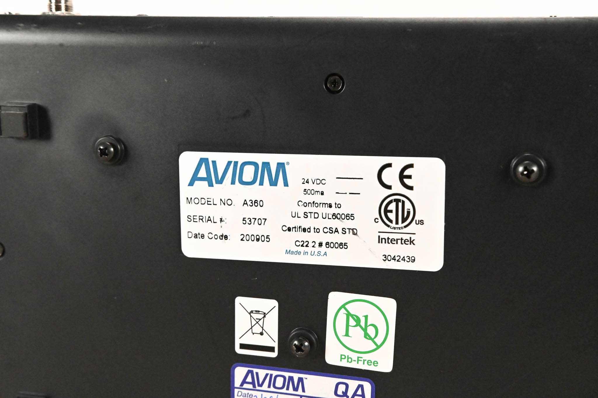 Aviom A360 36-Channel Personal Mixer