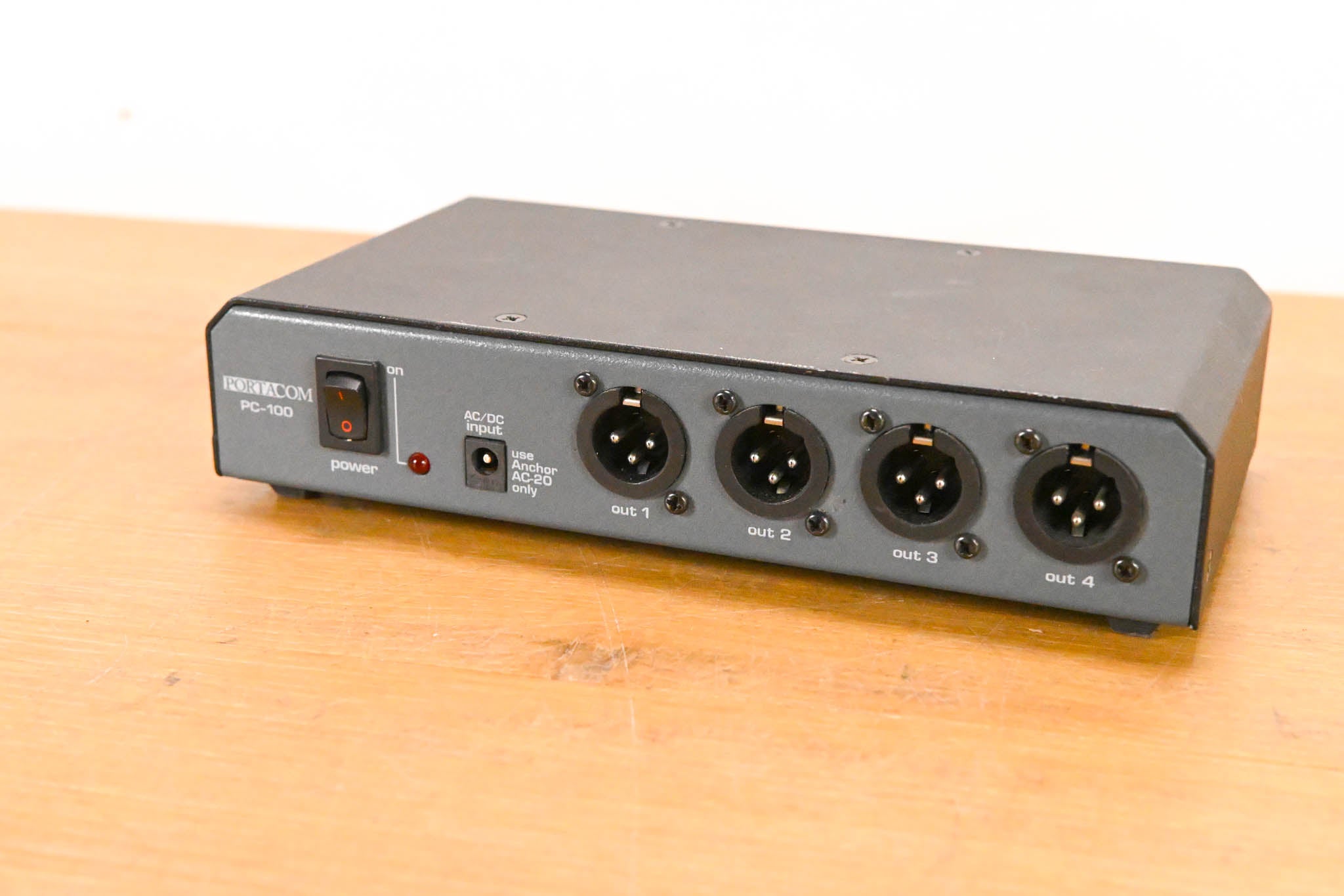 Anchor Audio PortaCom PC-100 4-Channel Intercom Base Station (NO PSU)