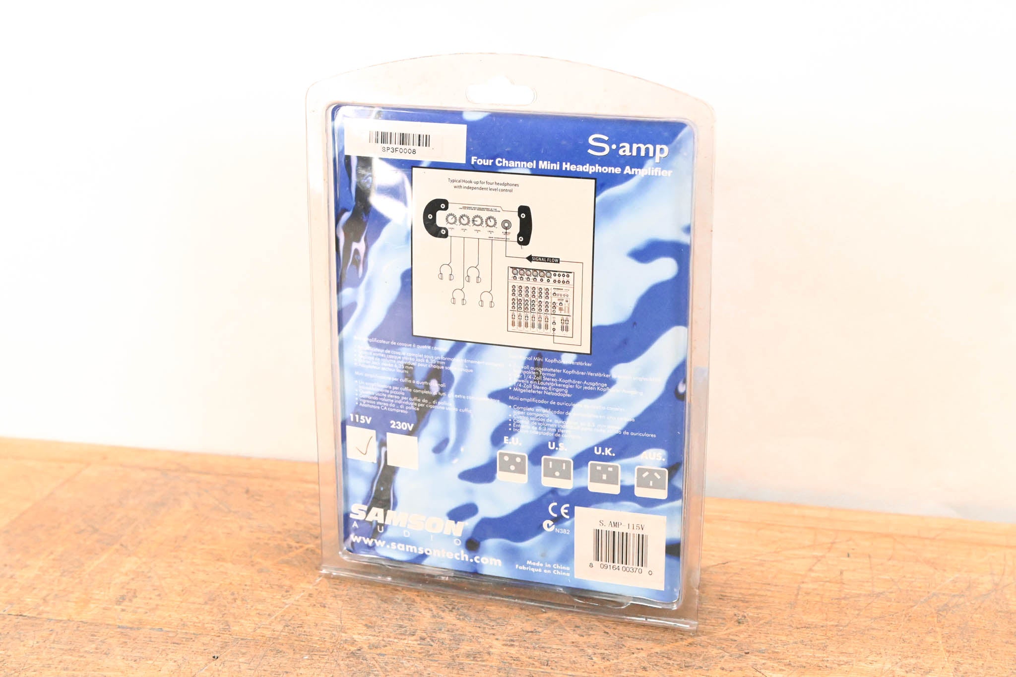Samson S-Amp 4-Channel Headphone Amplifier