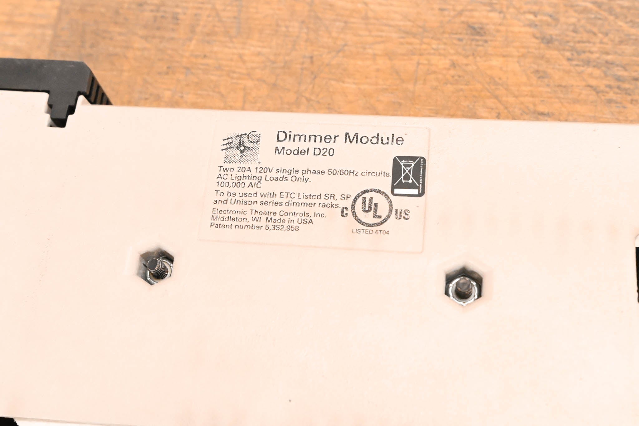 ETC D20 Dual 20A Dimmer Module (Pack of 4)