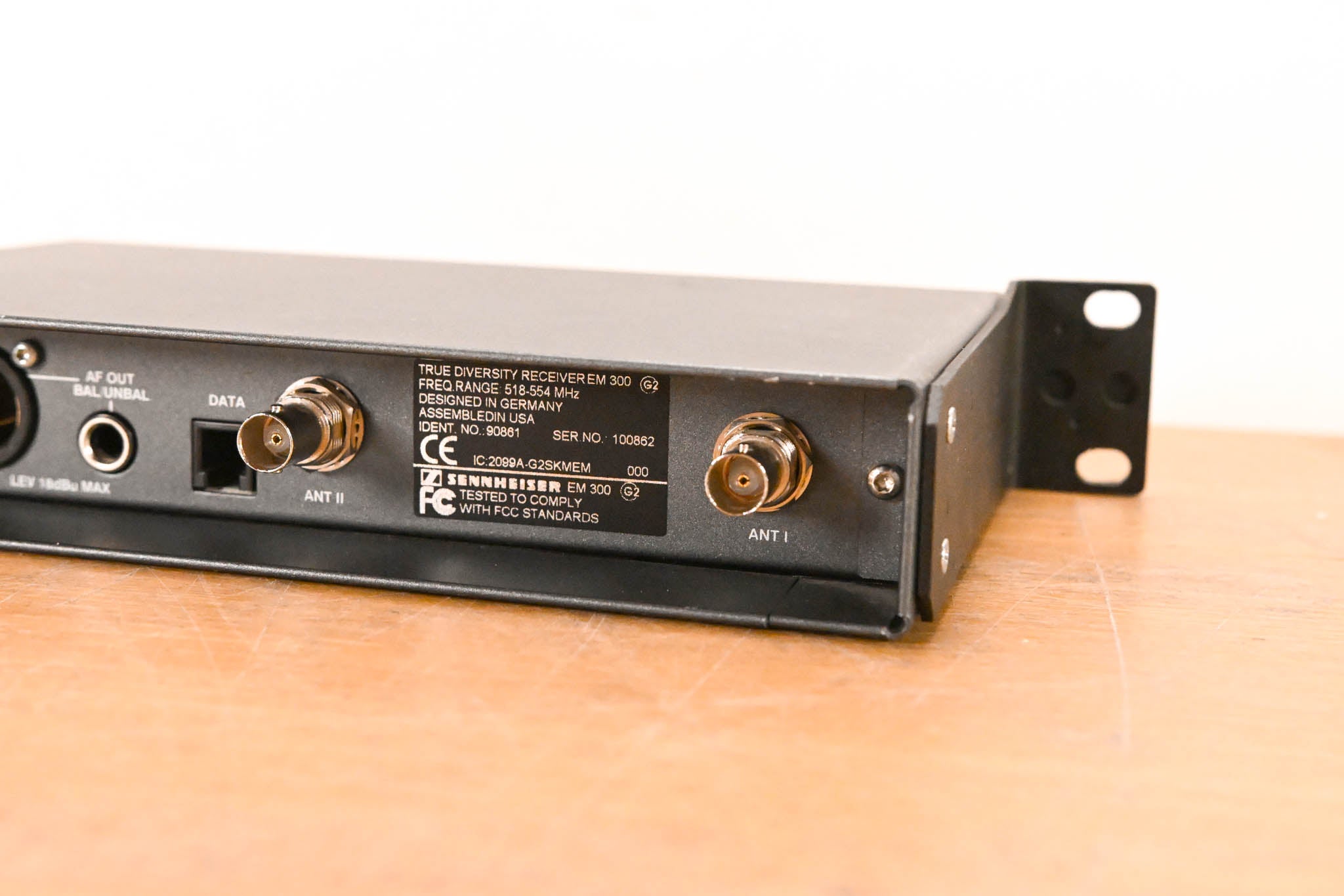 Sennheiser EM 300 G2 Wireless Receiver - 518-554 MHz (NO POWER SUPPLY)