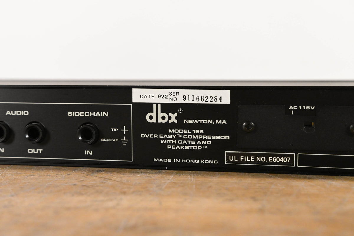 dbx 166 2-Channel Compressor/Gate