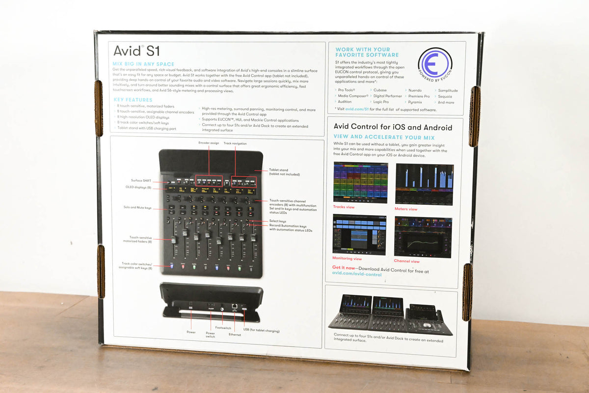 AVID S1 EUCON Compact Control Surface