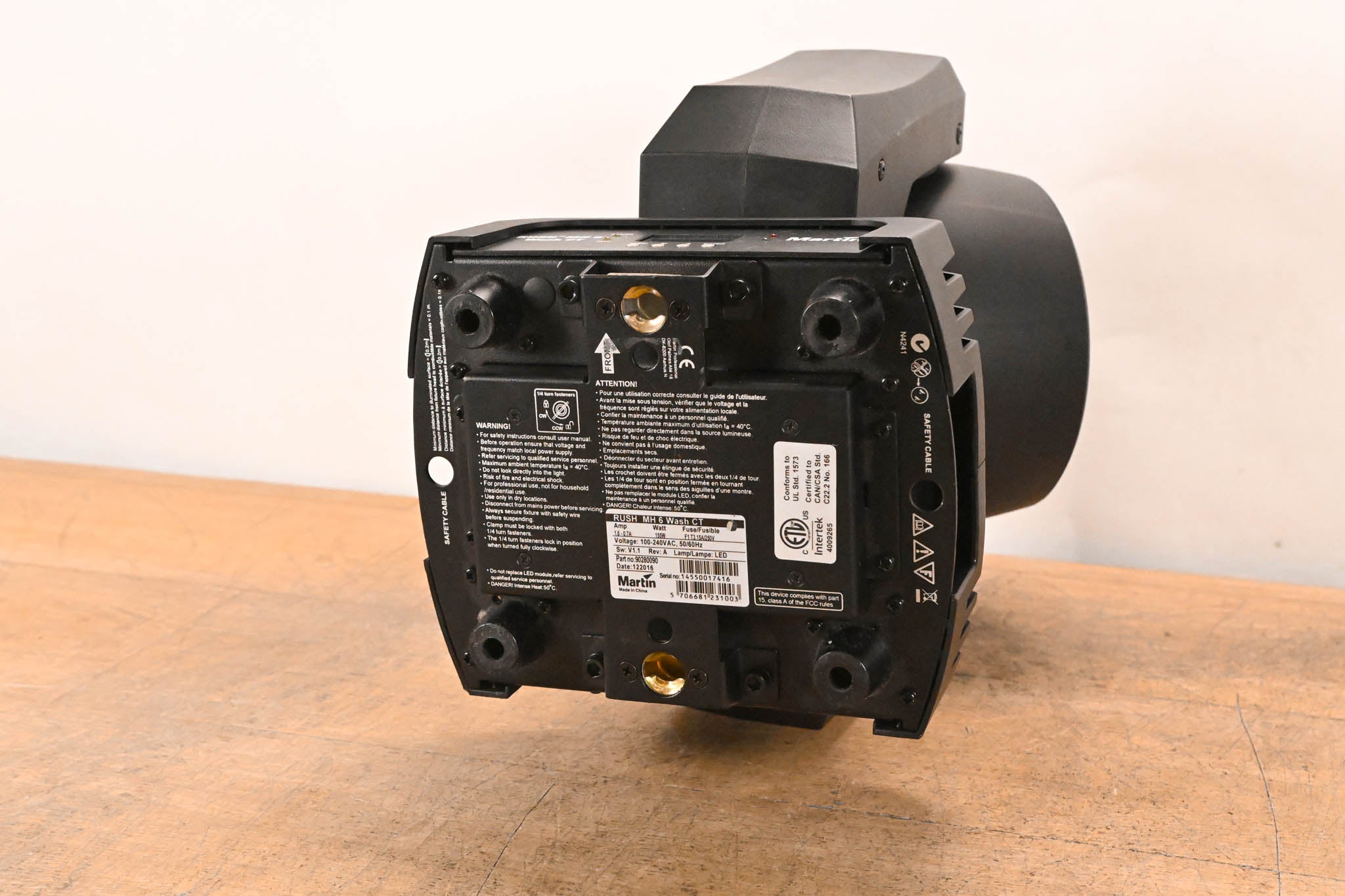 Martin Lighting Rush MH 6 Wash CT Single Lens Moving Head Wash Light