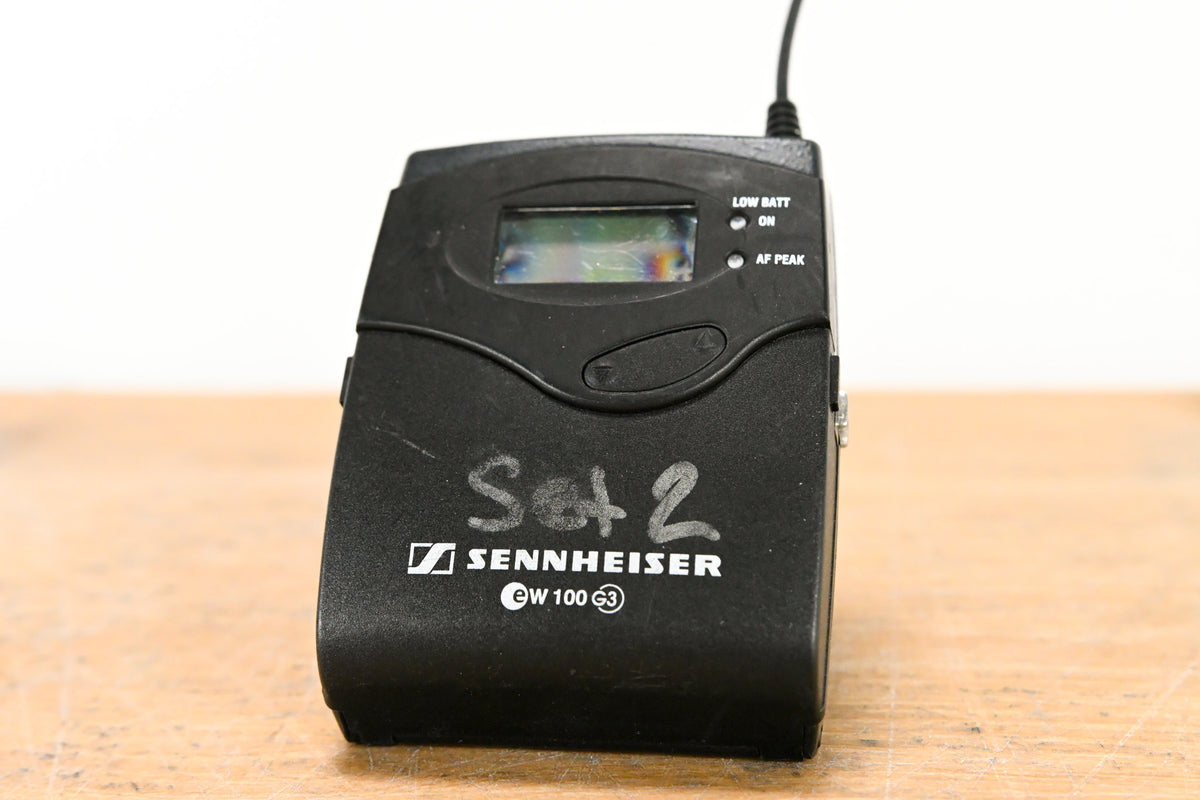 Sennheiser ew 100 G3 Bodypack Transmitter/Receiver A Range: 516-558 MHz