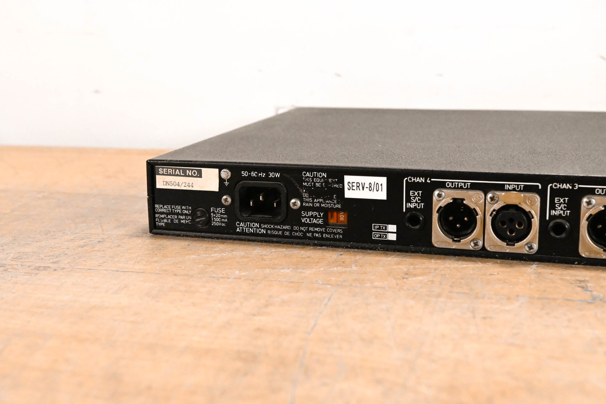 Klark Teknik DN504 Quad Compressor Limiter
