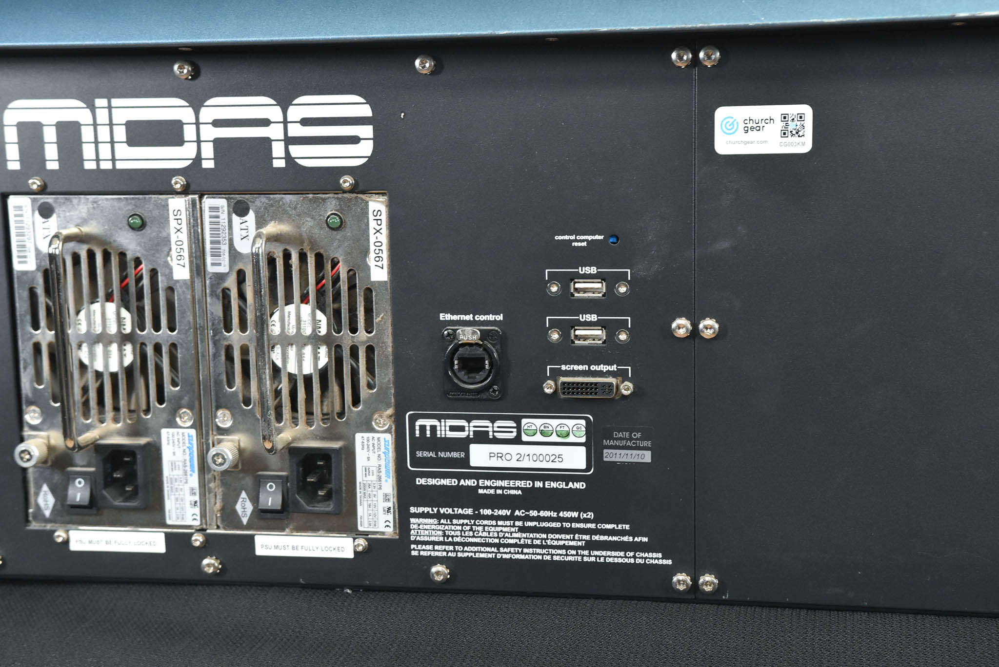 Midas PRO2 Live Digital Audio Mixing Console
