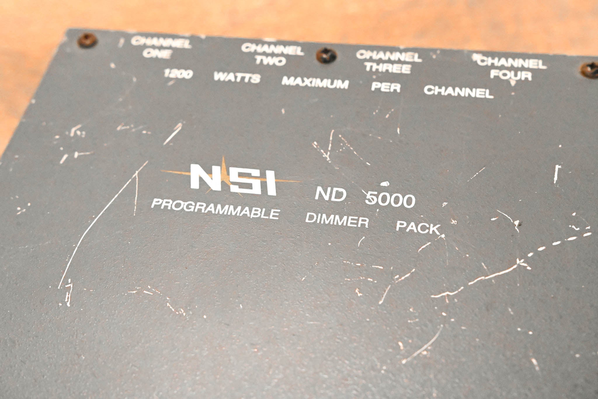 NSI ND 5000 4-Channel Programmable Dimmer Pack