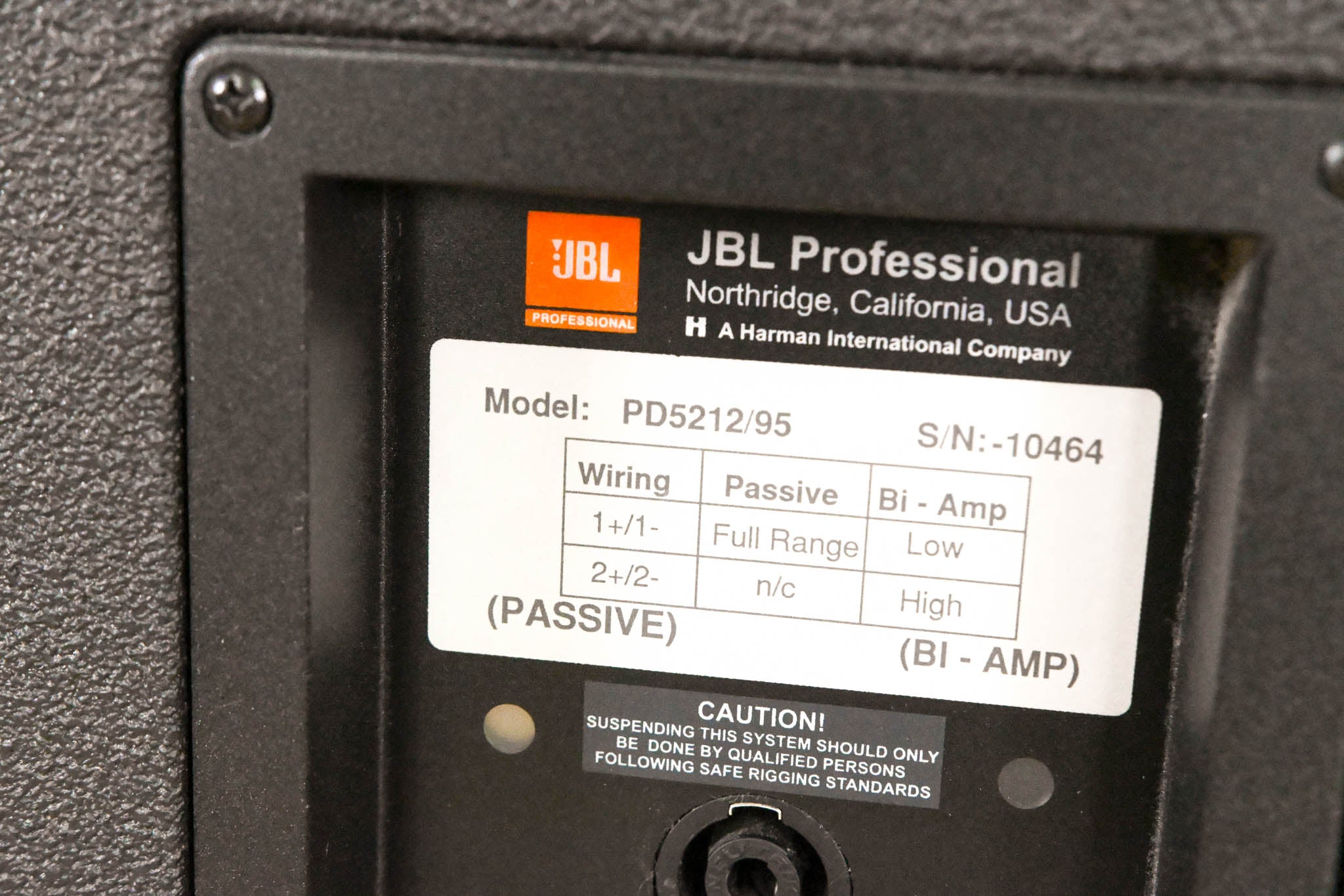 JBL PD5212/95 Two-Way Full-Range Loudspeaker (PAIR)