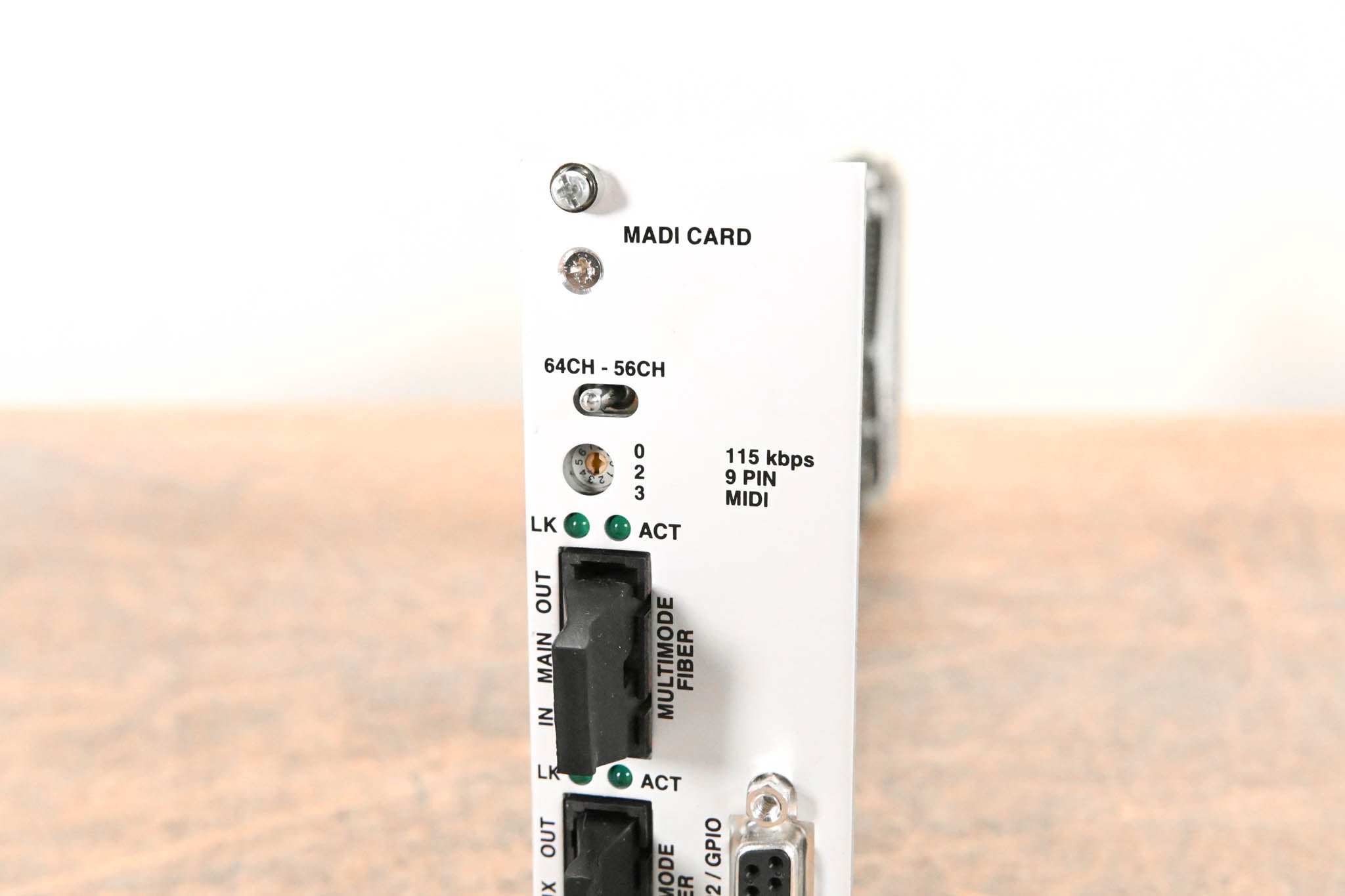 Studer MADI I/O Card for D21m Modular I/O System