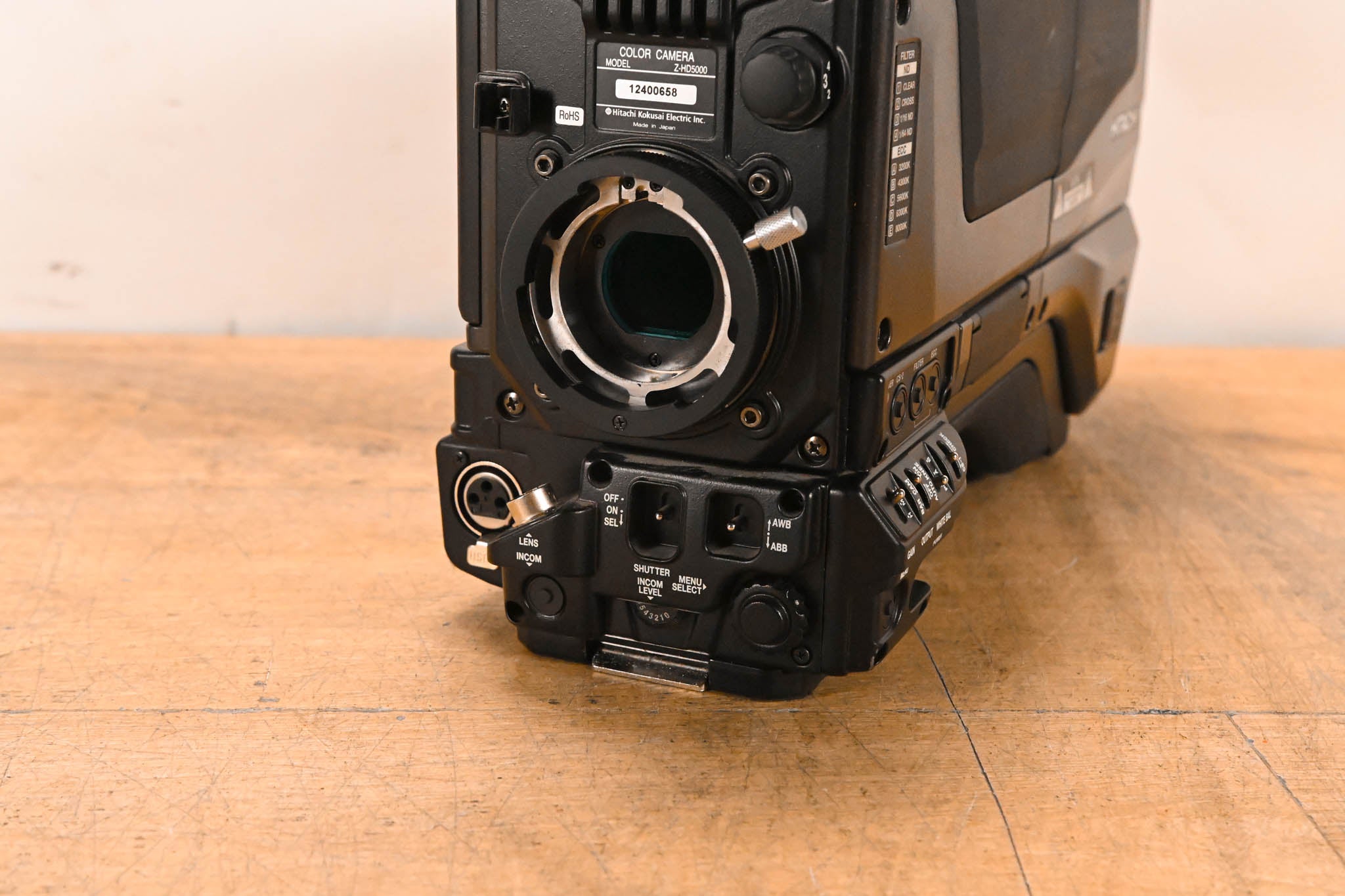 Hitachi Z-HD5000 HDTV Camera with CA-HF1000 Camera Adaptor