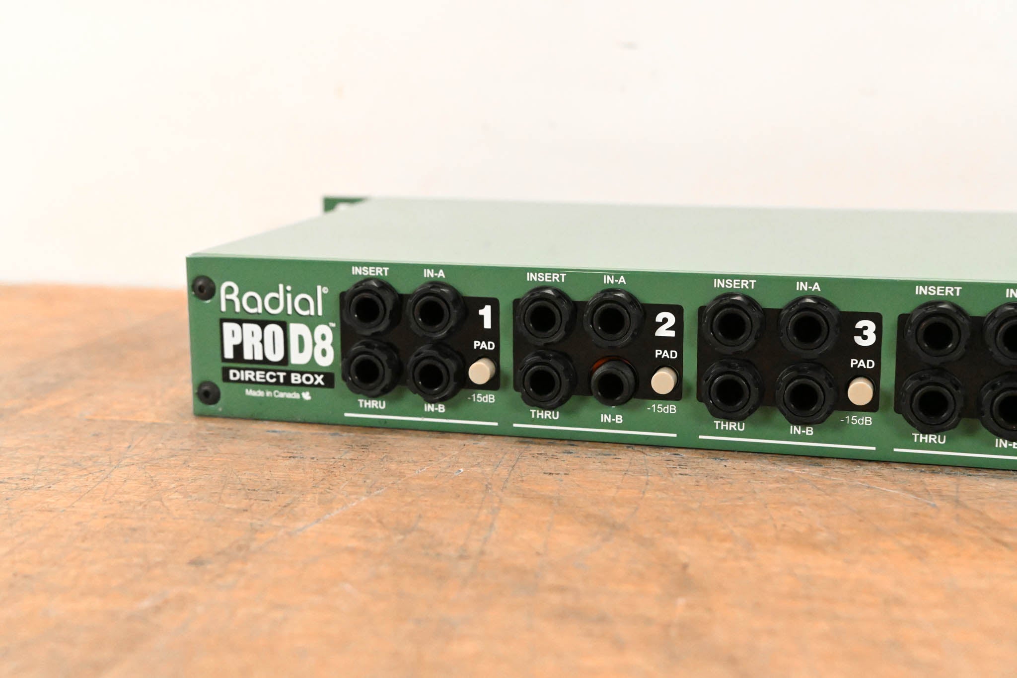 Radial Engineering ProD8 8-Channel Passive Instrument Direct Box