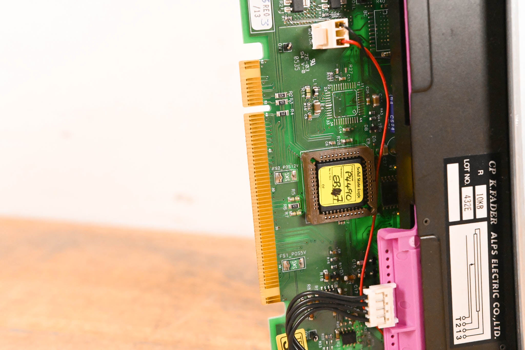 Solid State Logic C300 HD Motorized Fader Module – ALPS K-Fader Assembly