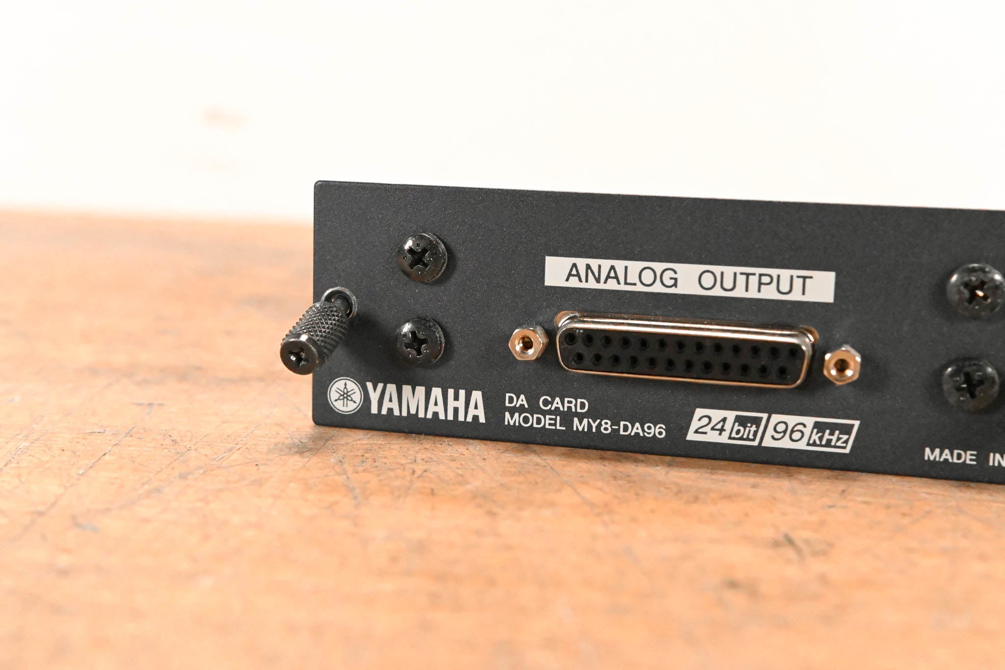 Yamaha MY8-DA96 24-bit, 96kHz 8-Channel Analog Output Card