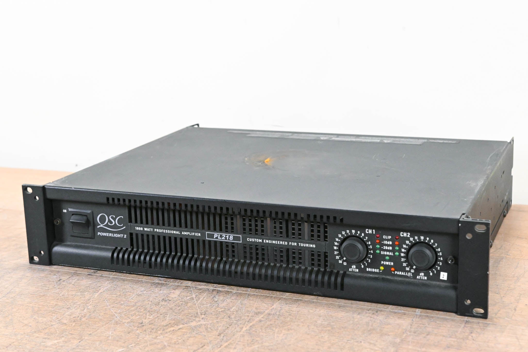 QSC PowerLight 2 PL218 2-Channel Power Amplifier