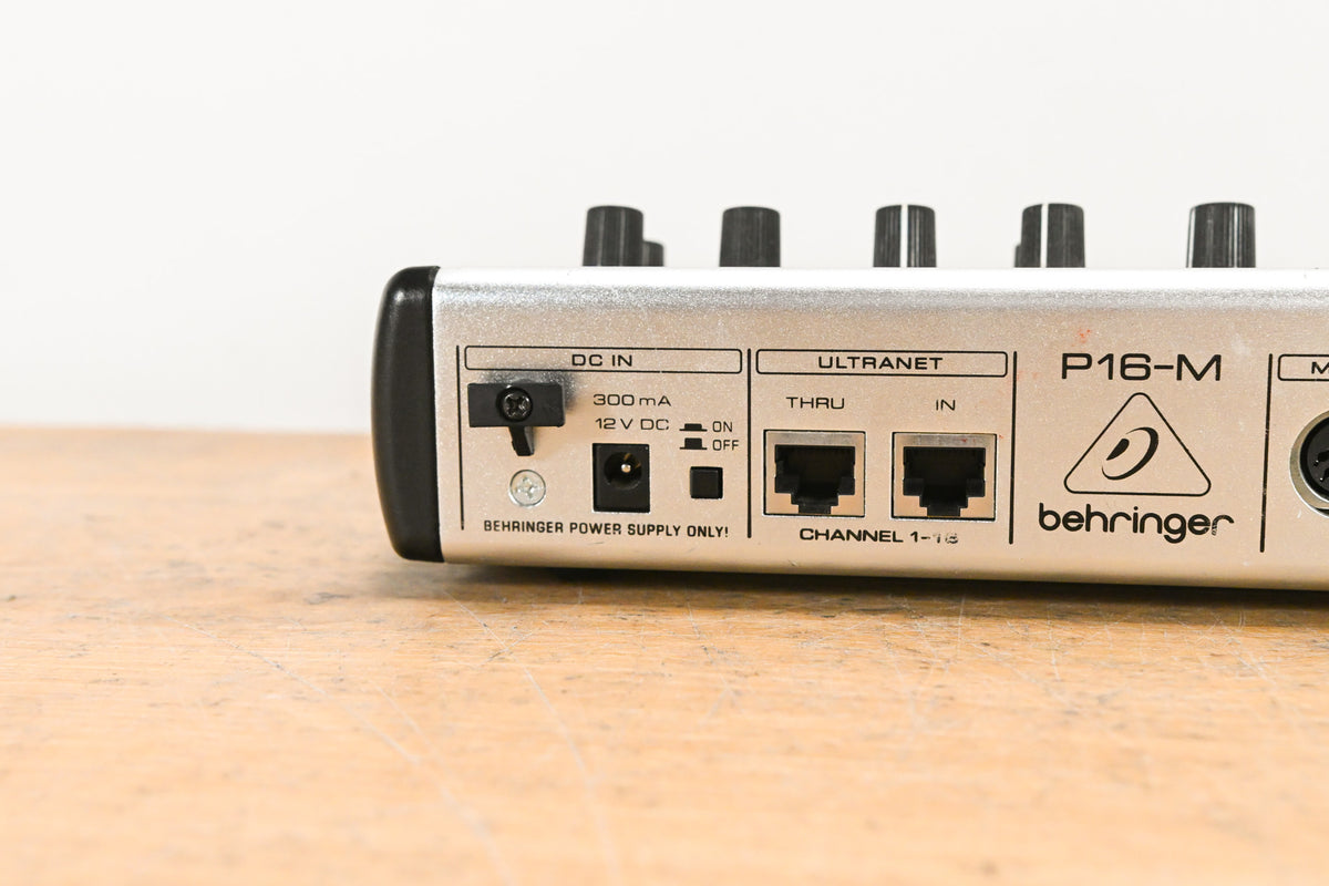 Behringer Powerplay P16-M 16-Channel Digital Personal Mixer
