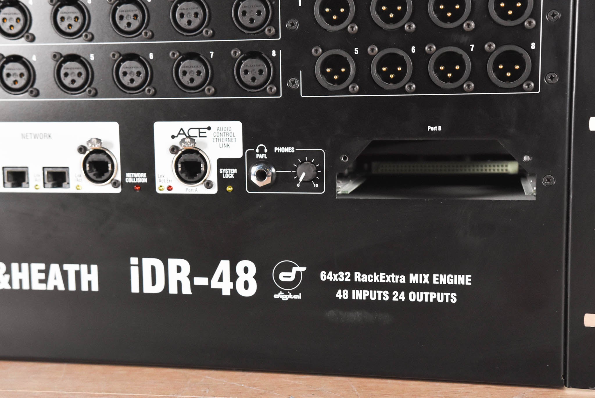 Allen & Heath iDR-48 48-In, 24-Out Audio Stage Box