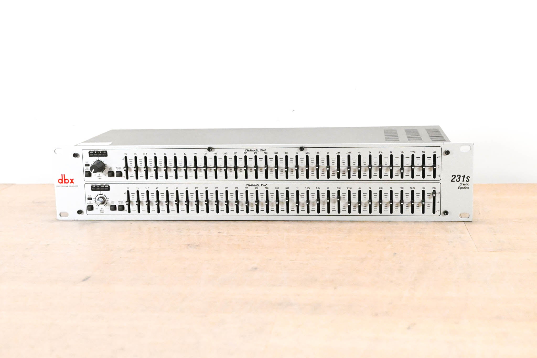 dbx 231s Two-Channel 31-Band Equalizer