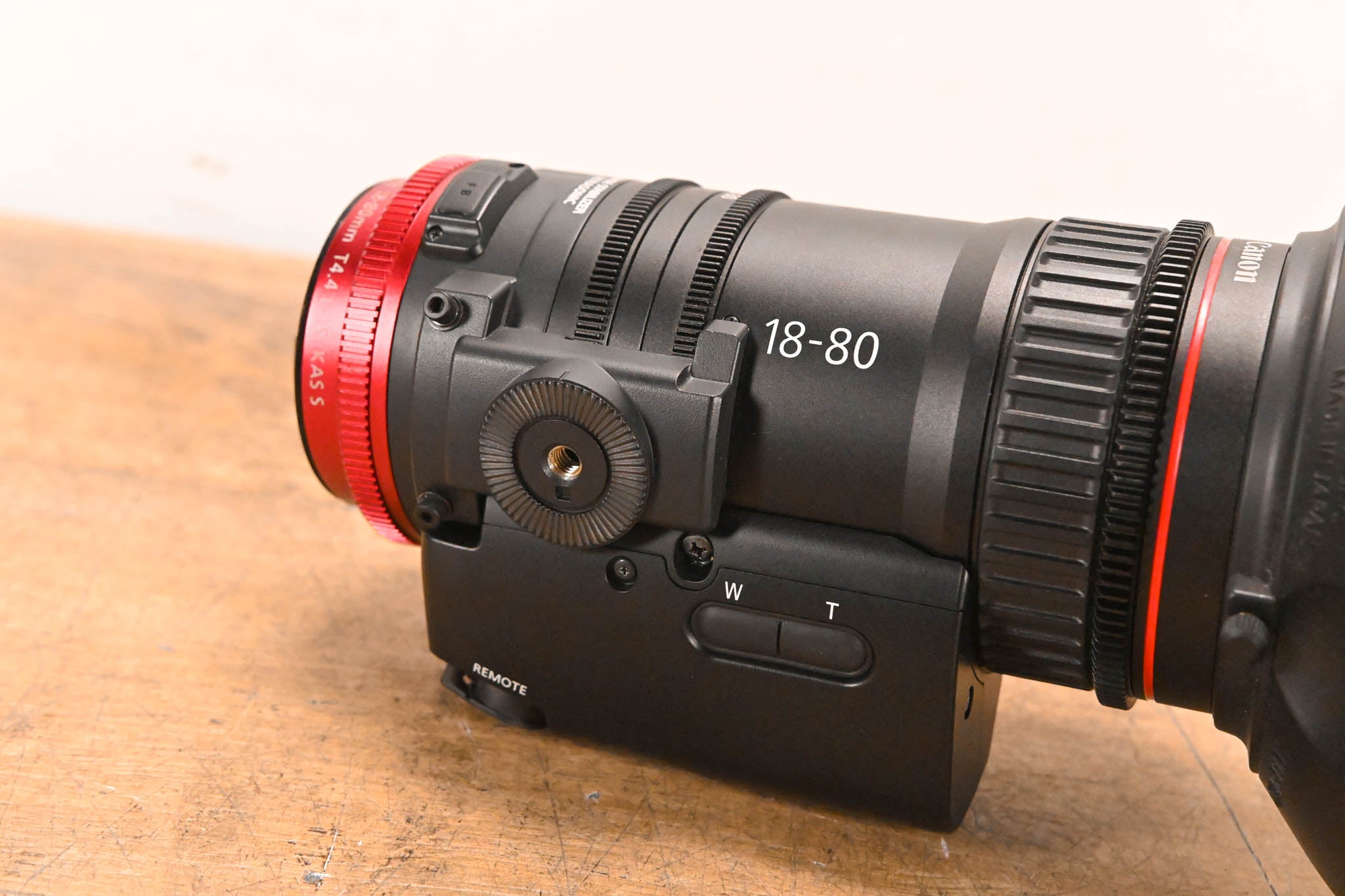 Canon CN-E 18-80mm T4.4 Compact-Servo Cine Zoom Lens (EF Mount)