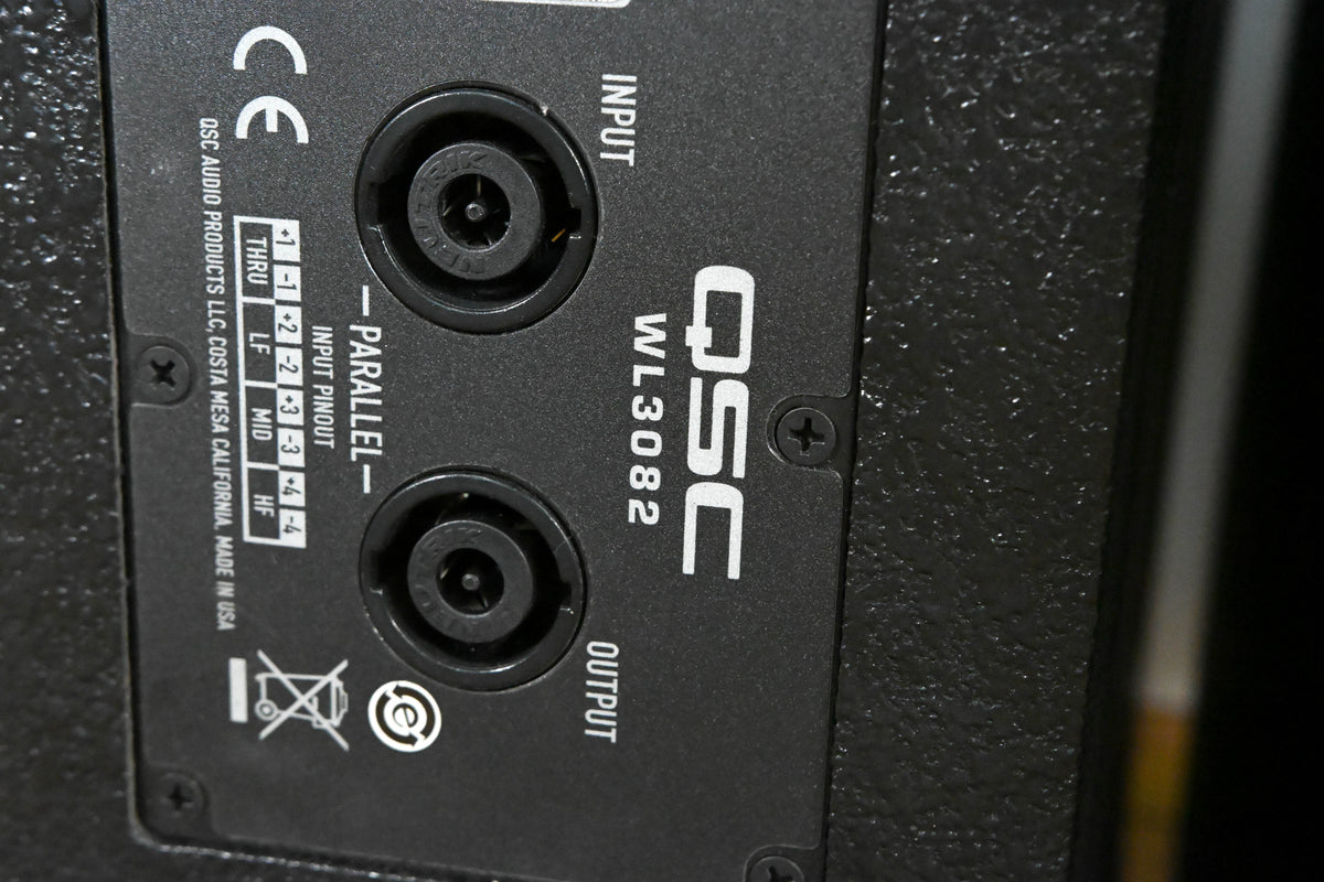 QSC WL3082 WideLine-8 3-Way Line Array Loudspeaker (PAIR)