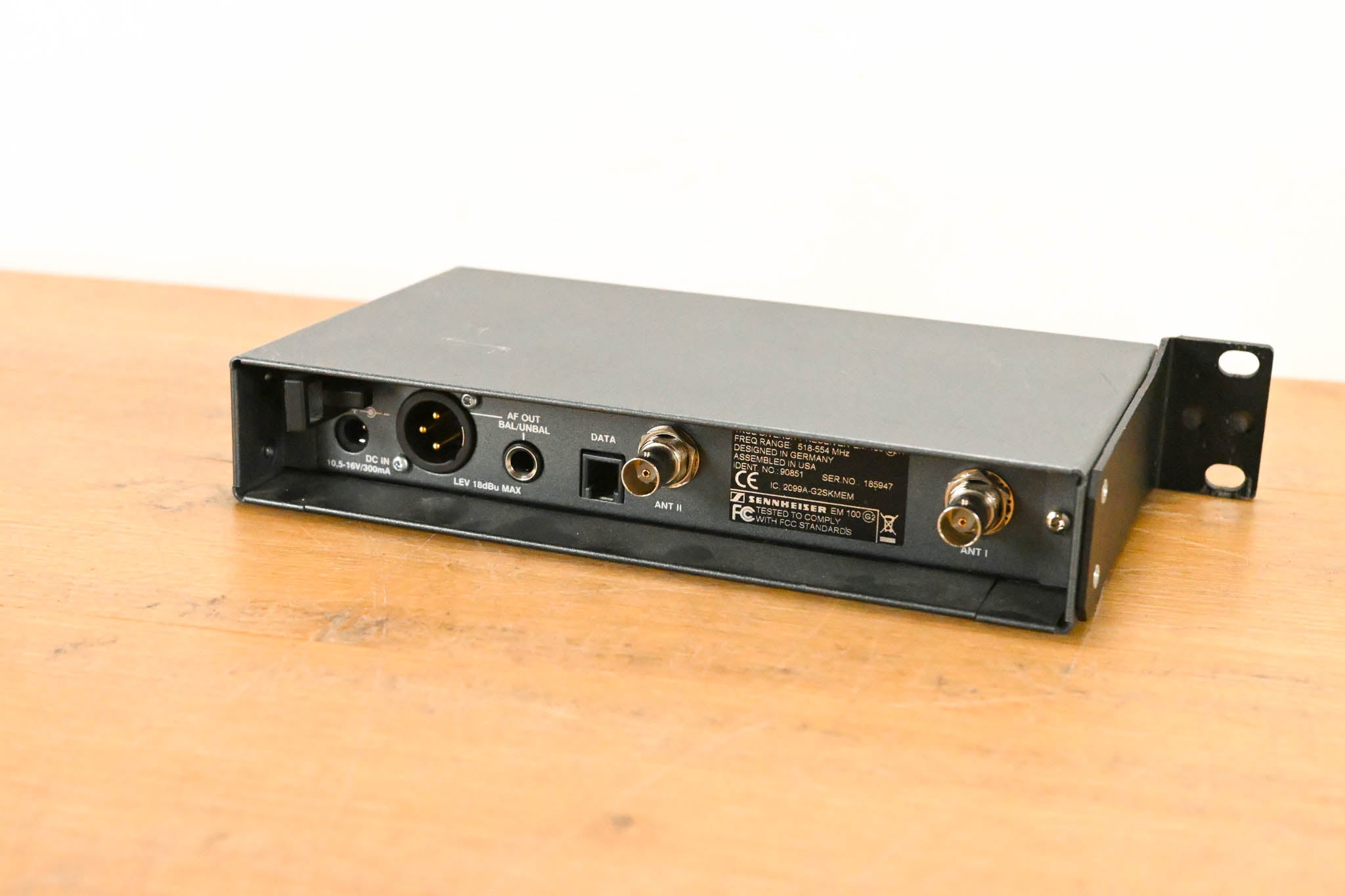 Sennheiser EM 100 G2 Wireless Receiver - 518-554 MHz (NO POWER SUPPLY)